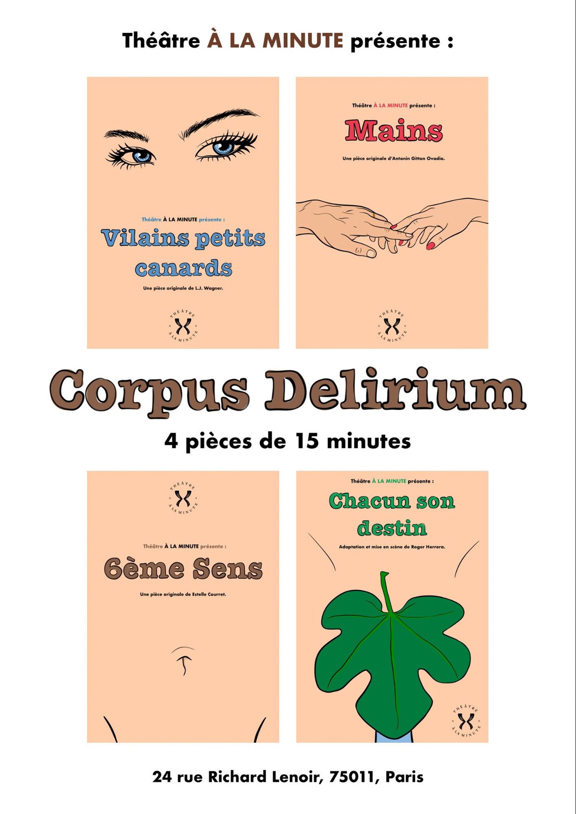 Corpus Delirium Option 4 pièces
