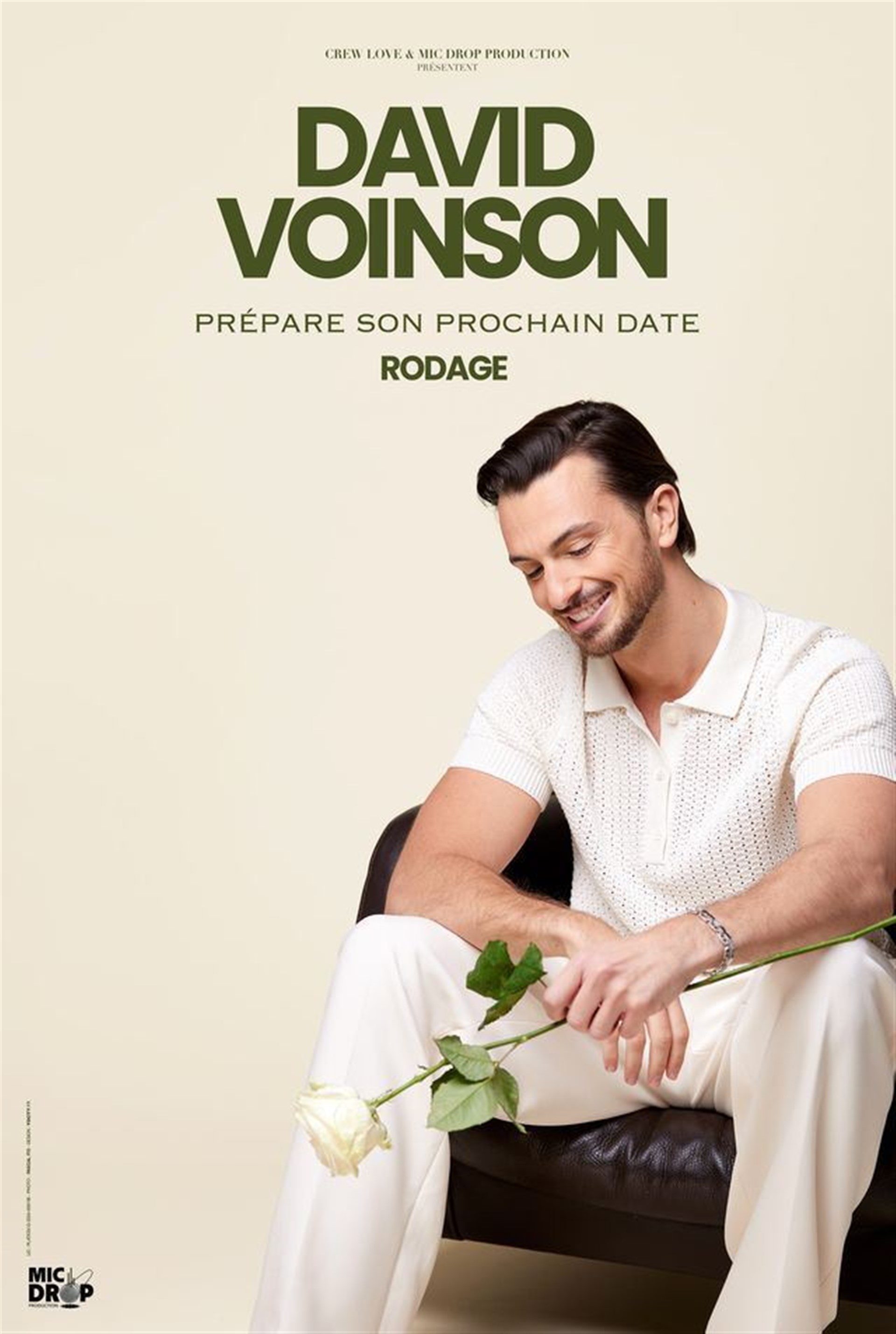 David Voinson nouveau spectacle en rodage