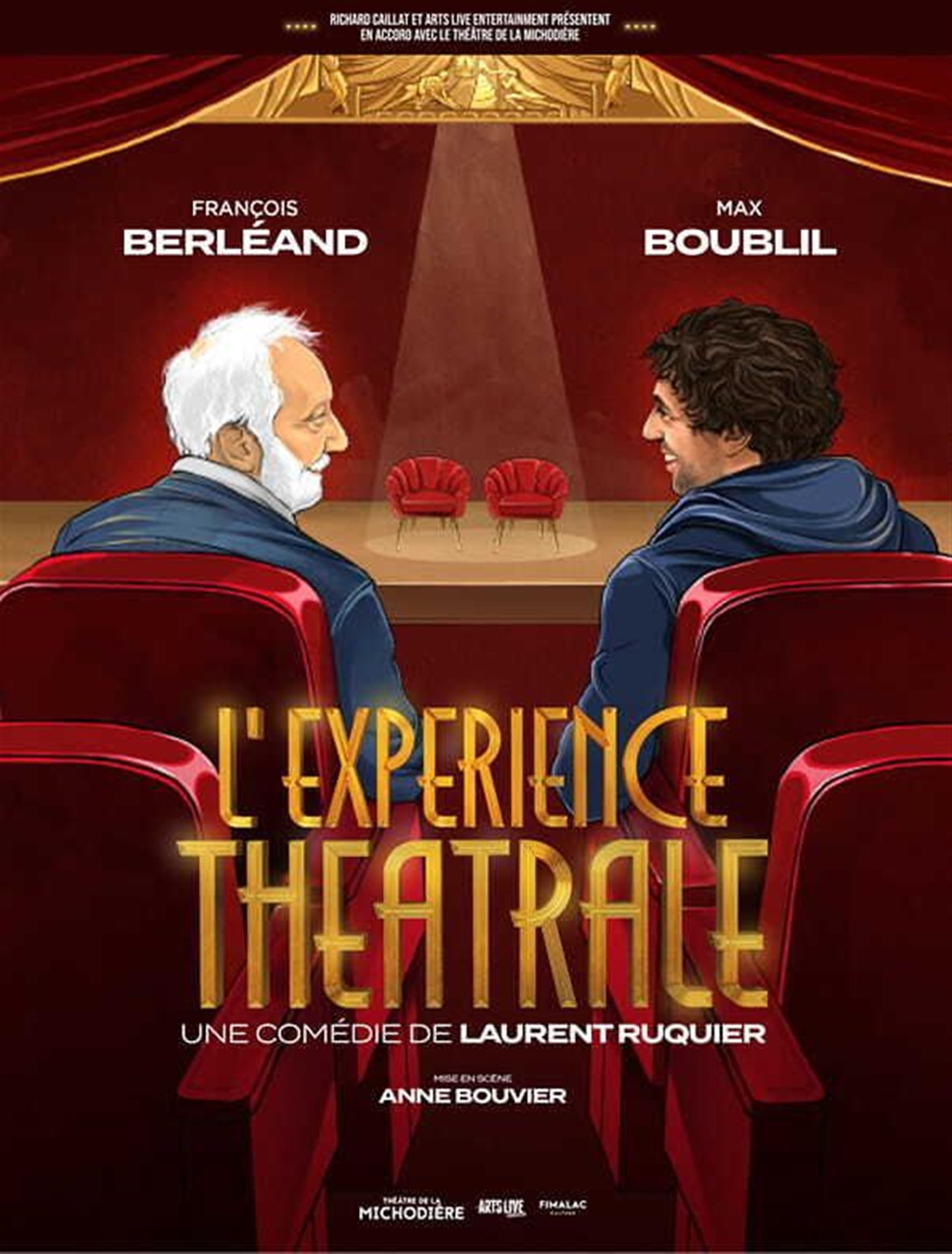 L'Expérience théâtrale avec François Berléand et Max Boublil