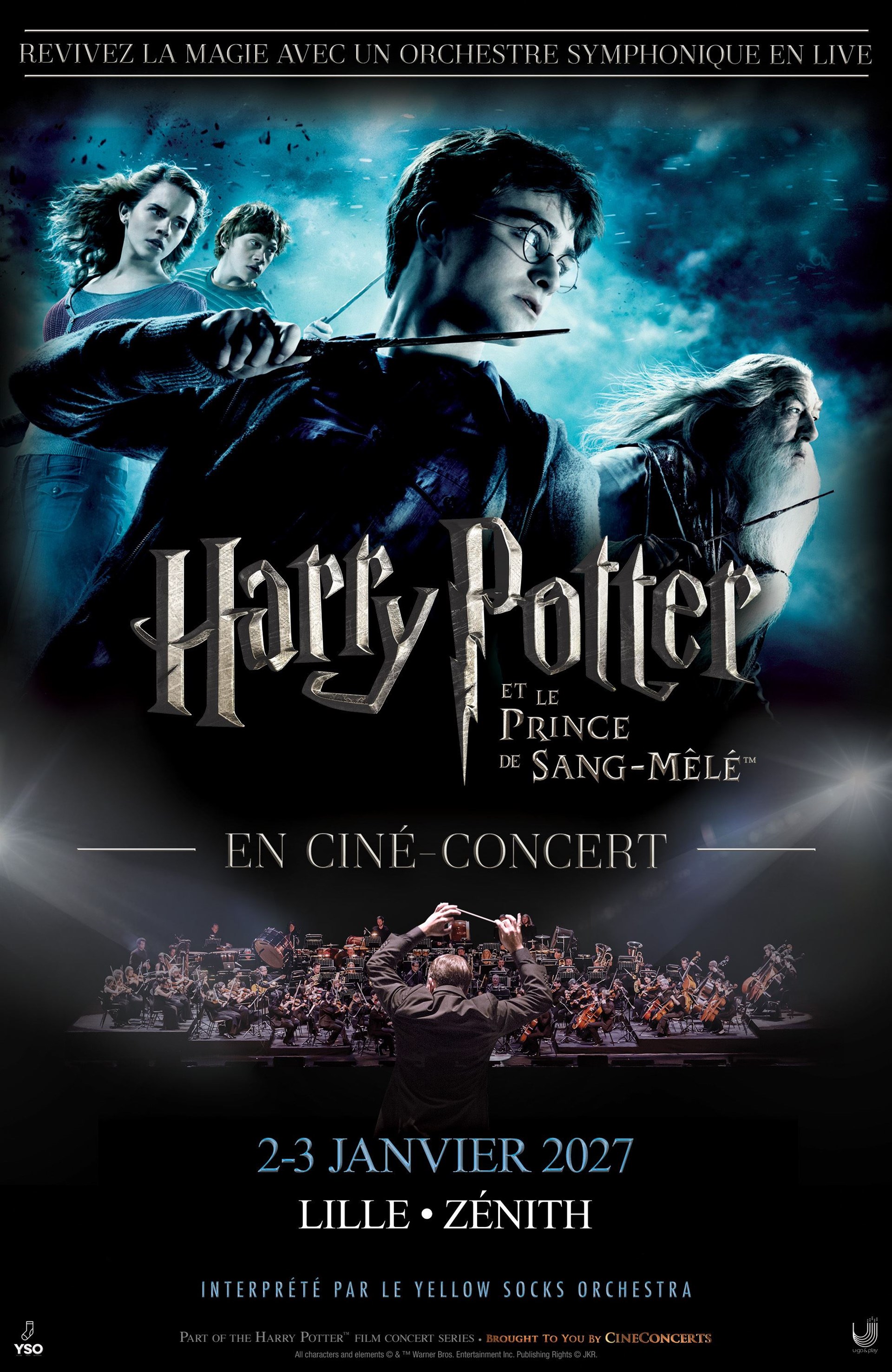 Harry Potter et le Prince de Sang-Mêlé en ciné-concert Lille