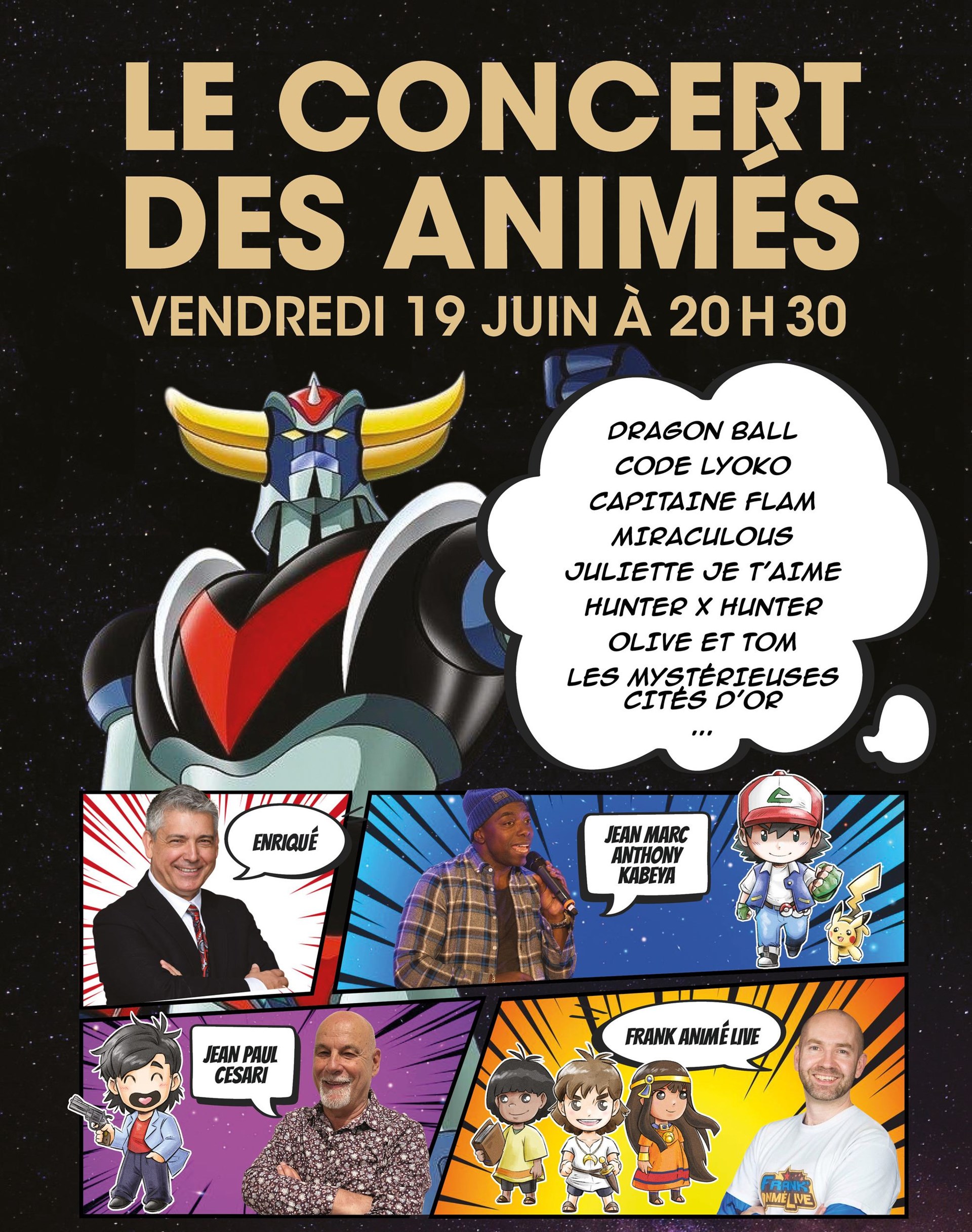 Concert des animés