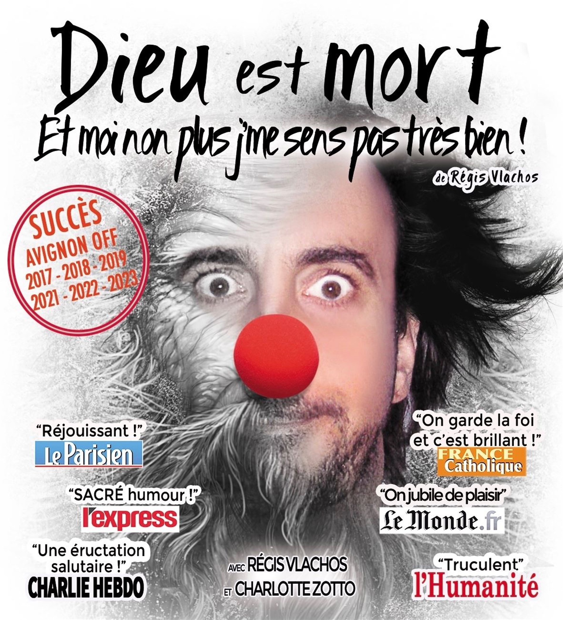 Dieu est mort et moi non plus j'me sens pas très bien !