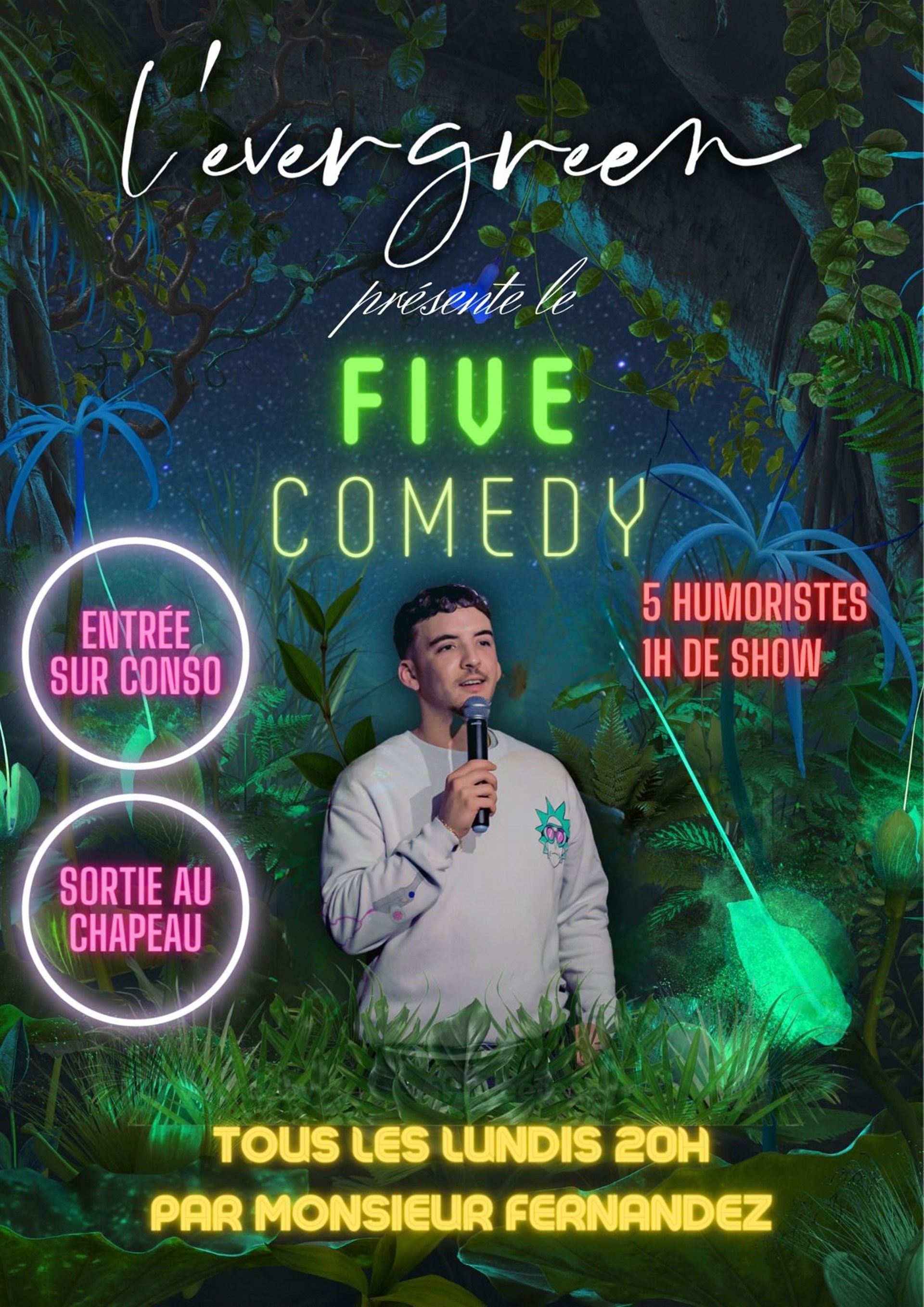 Monsieur Fernandez dans Five Comedy