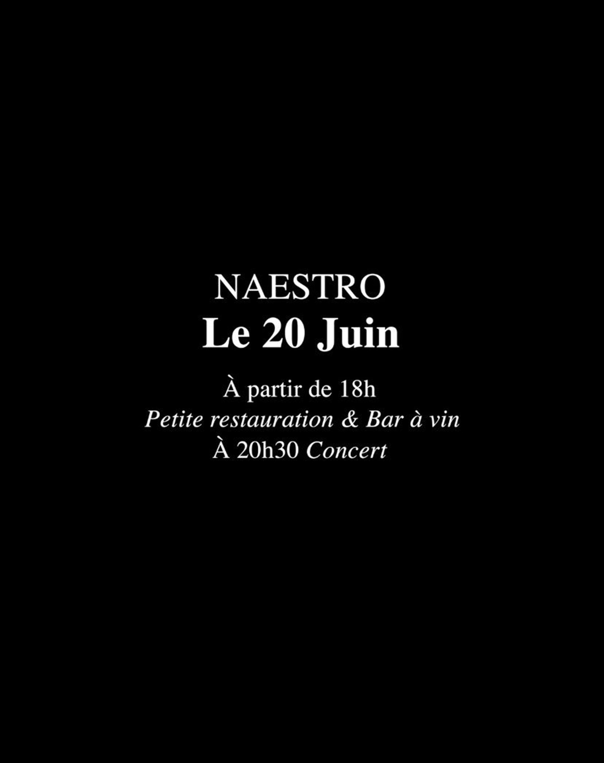Concert Naestro & Sophie Pondjiclis