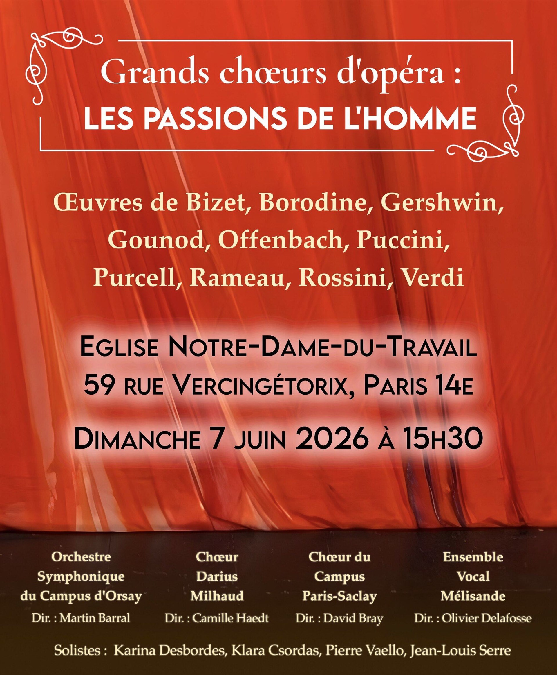 Grands choeurs d'opéras - Les passions de l'homme
