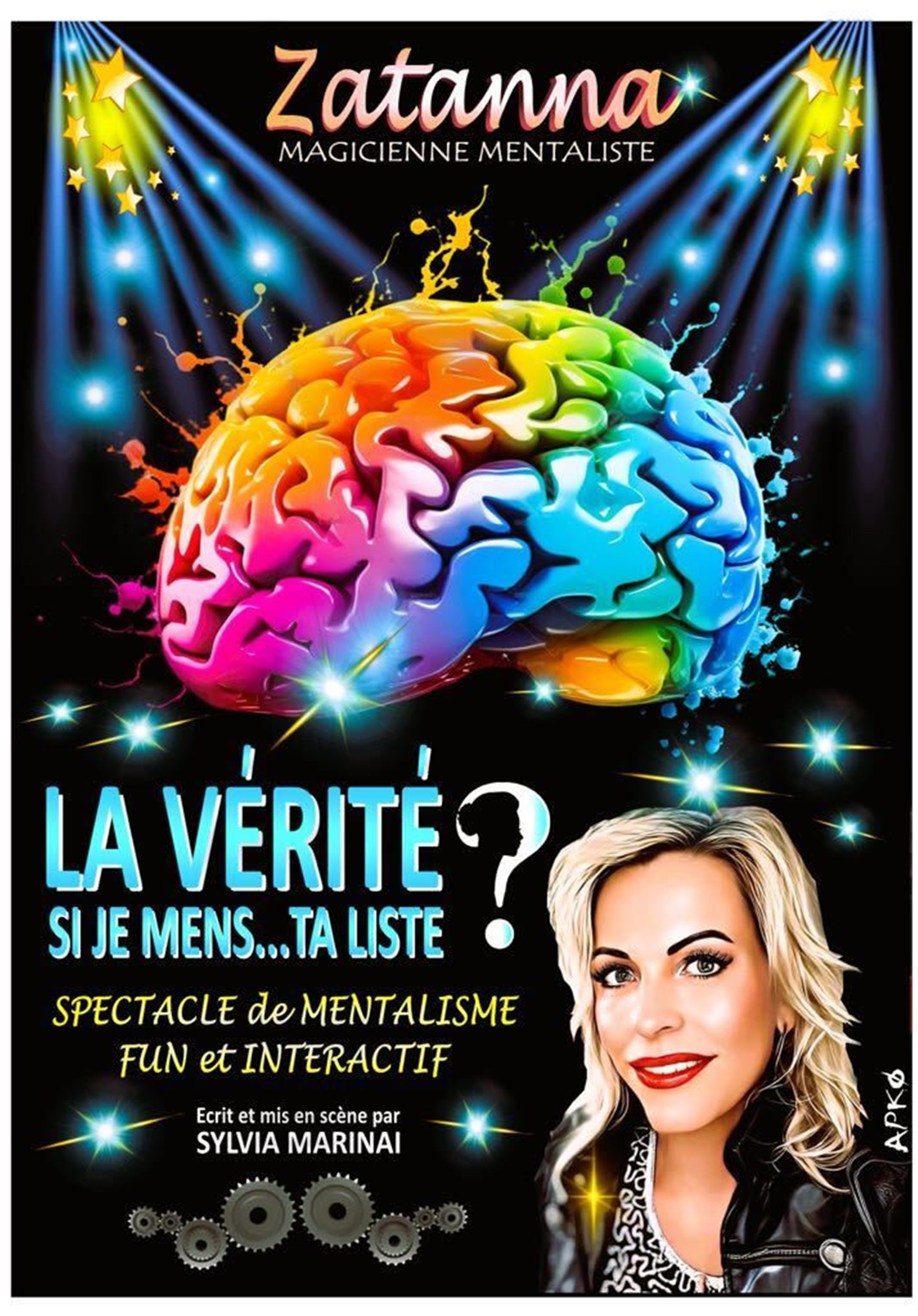 Zatanna dans La vérité si je mens... ta liste