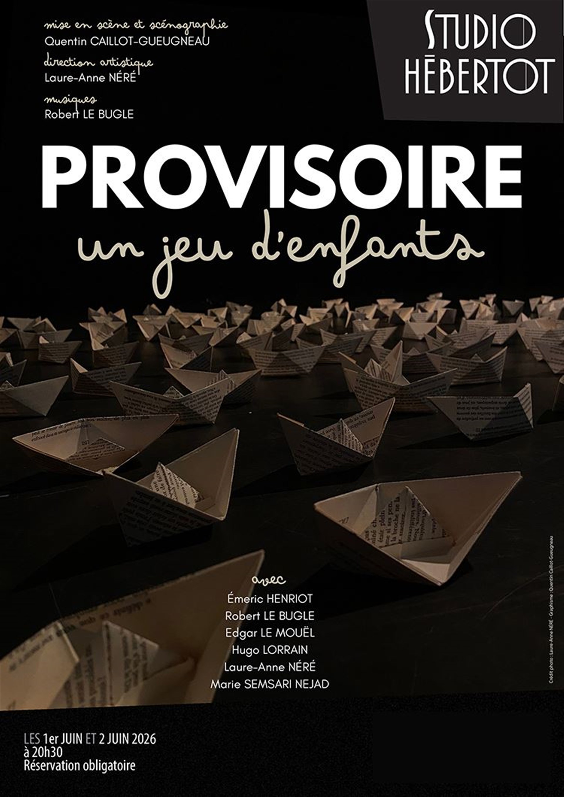 Provisoire - un jeu d'enfants