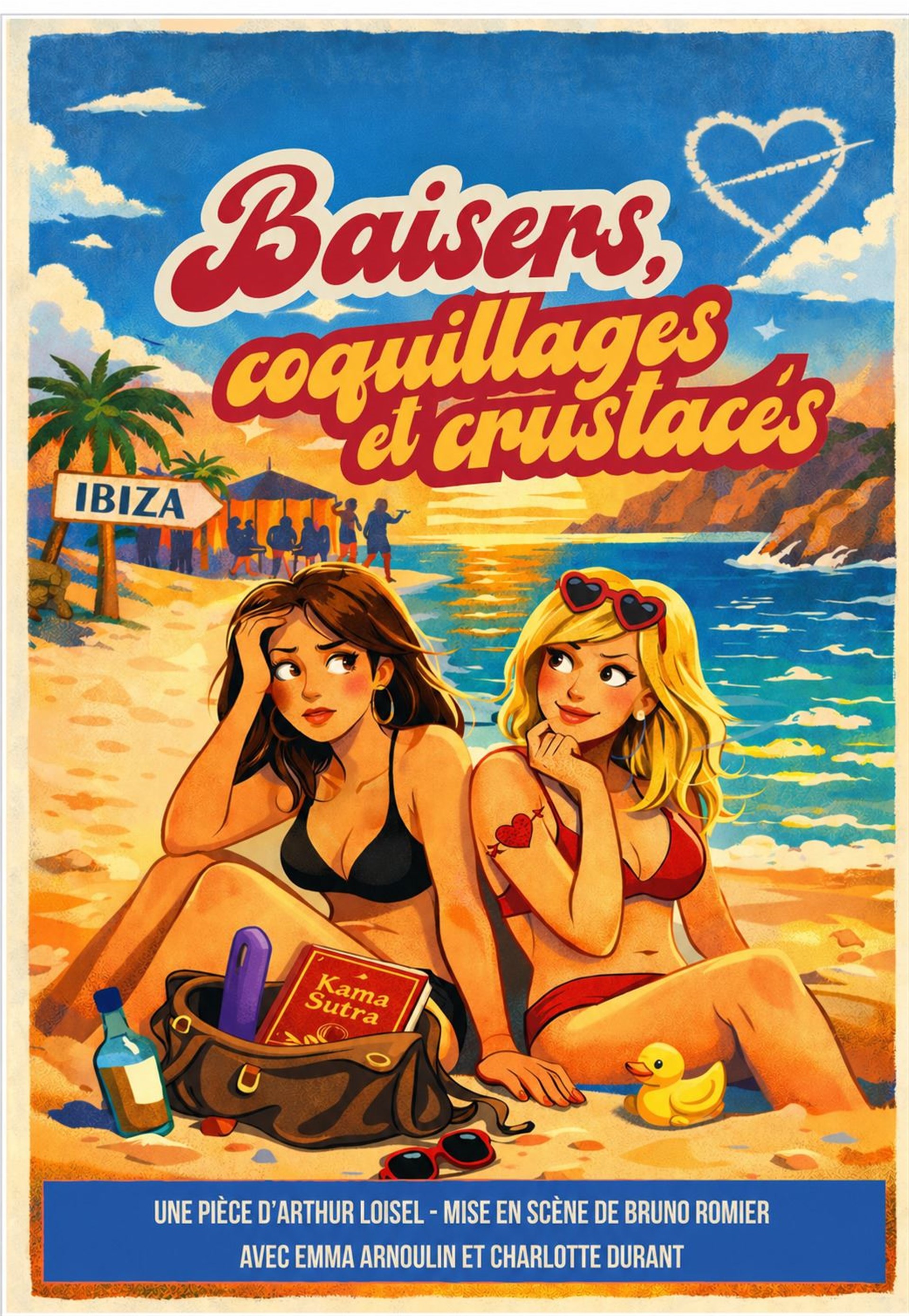 Baisers, coquillages et crustacés
