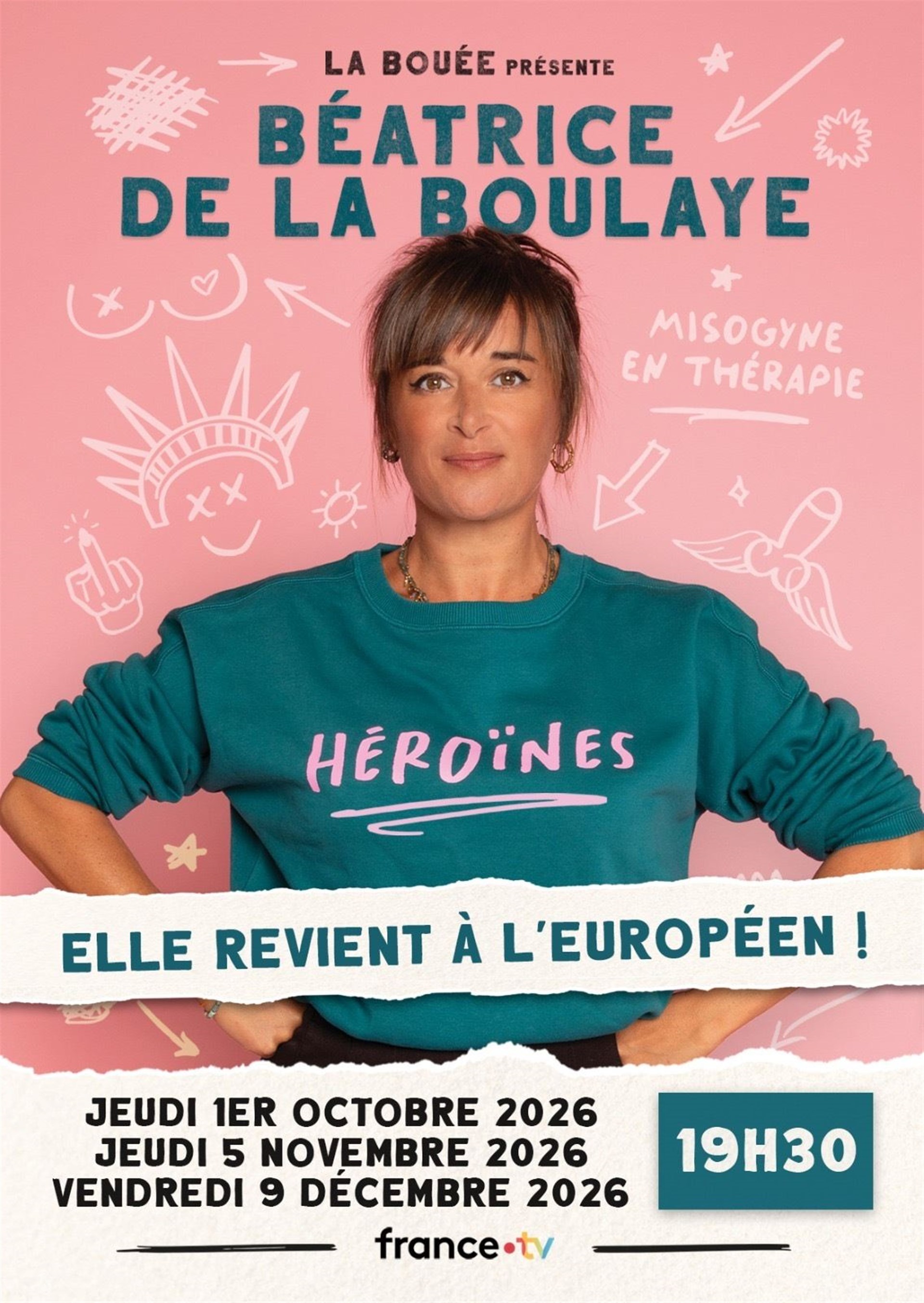 Béatrice de la Boulaye dans Héroïnes
