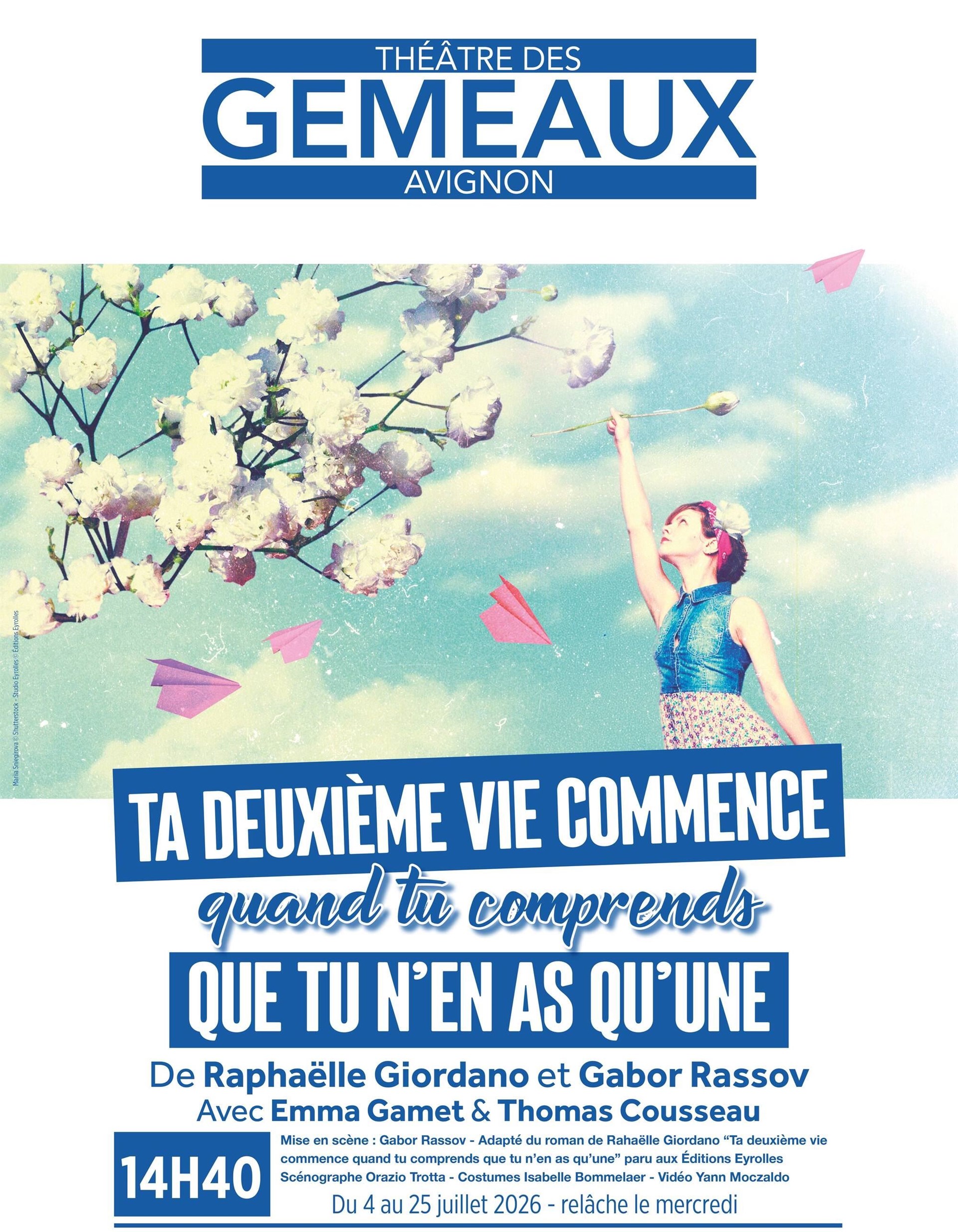 Ta deuxième vie commence quand tu comprends que tu n'en as qu'une