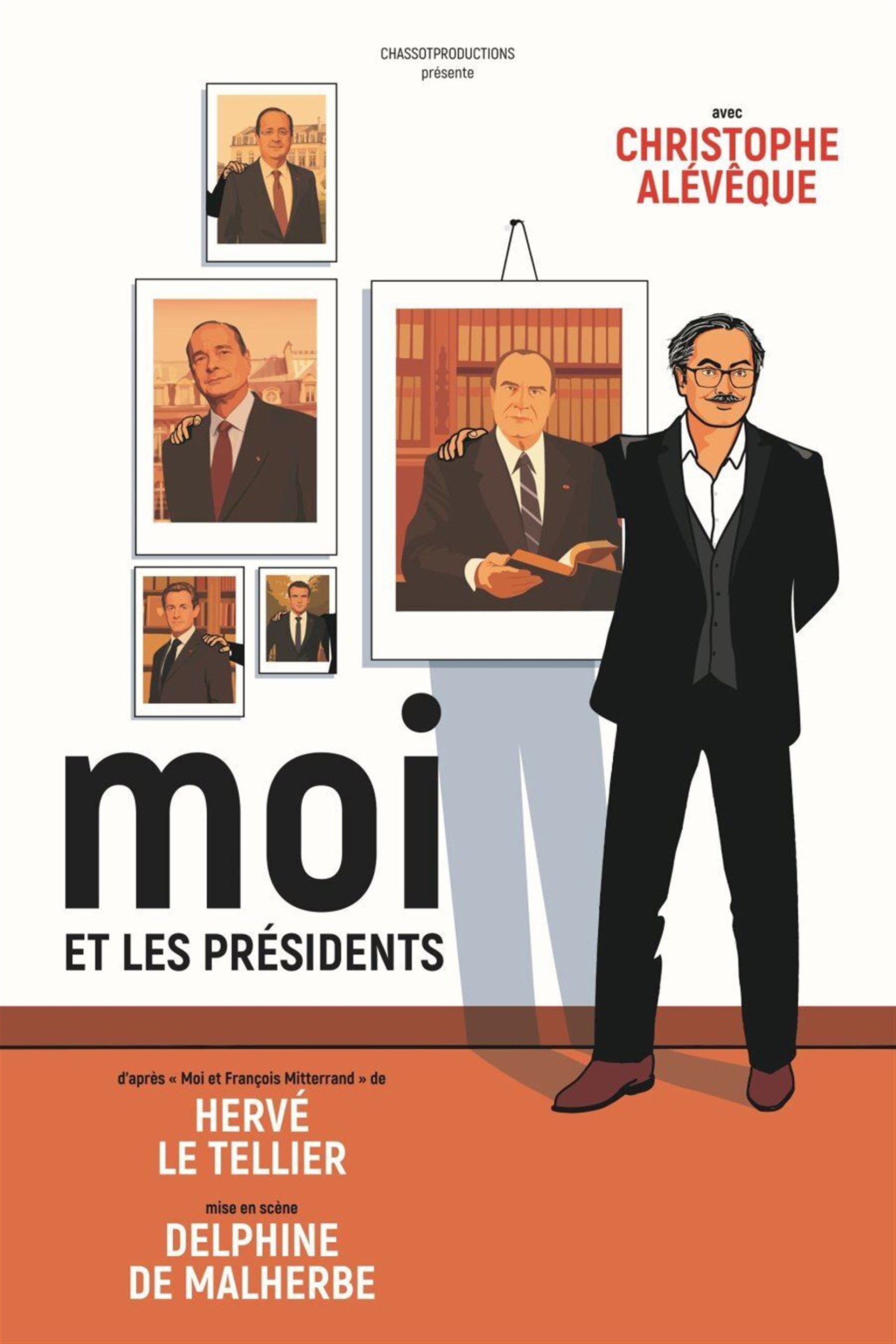 Christophe Alévêque dans Moi et les présidents