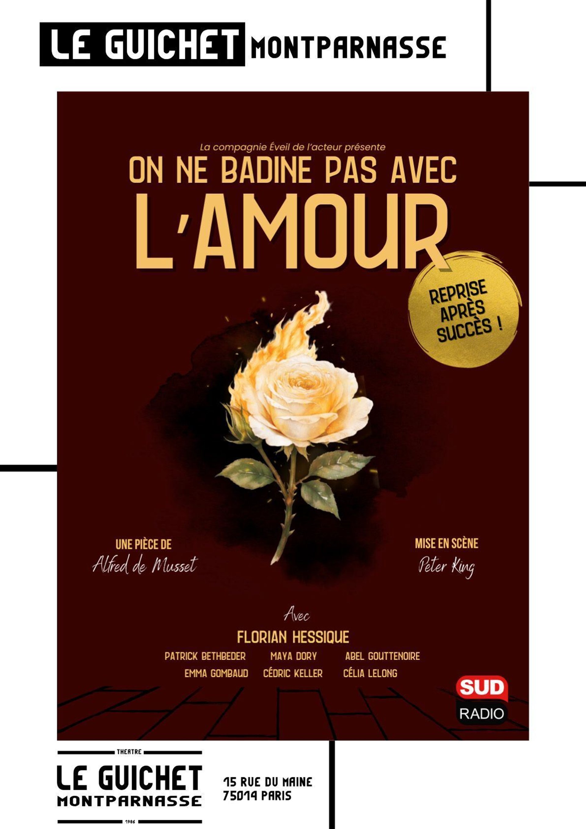On ne badine pas avec l'amour - Avec Florian Hessique