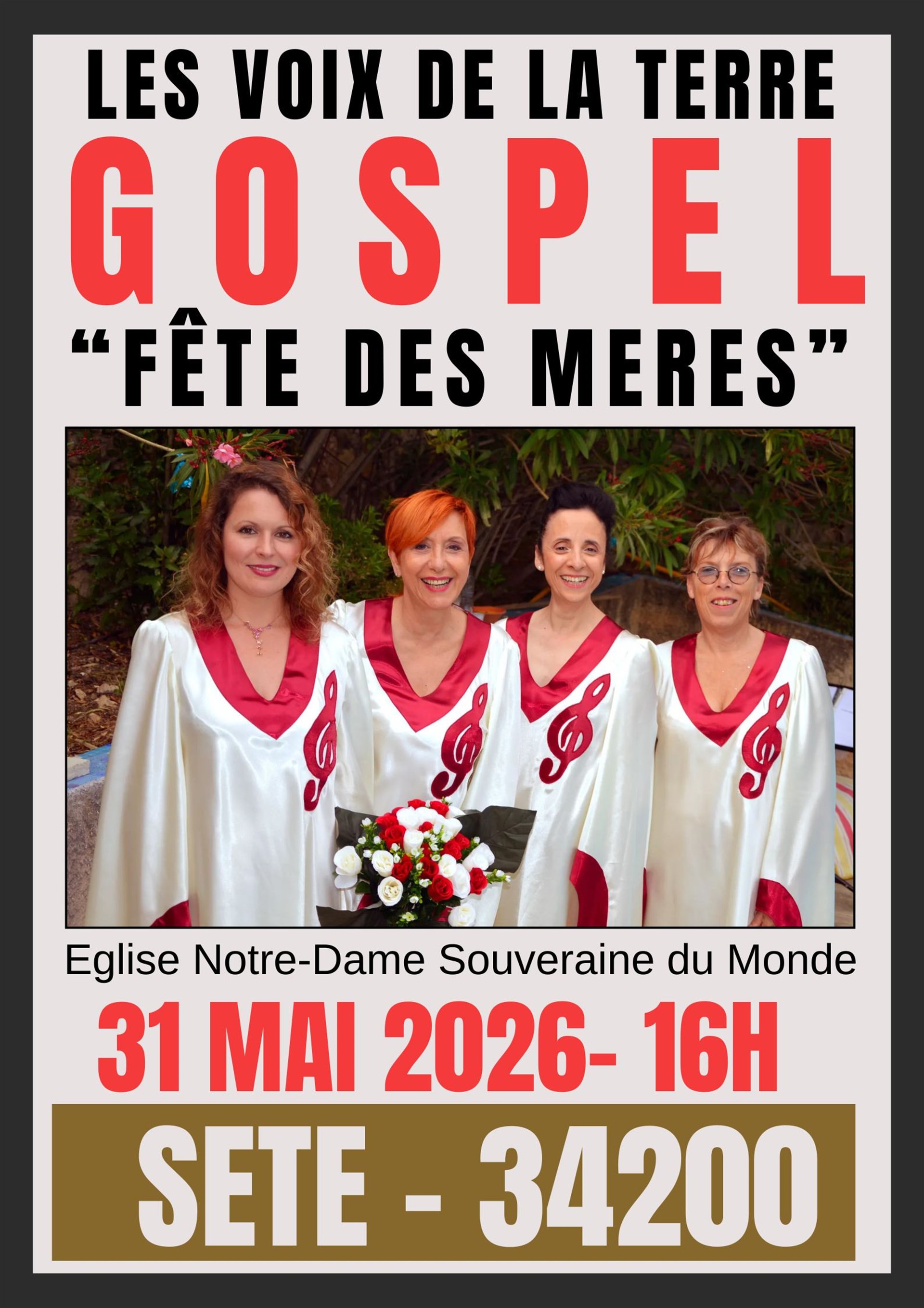 Les voix de la terre : Gospel - Spécial Fête des Mères
