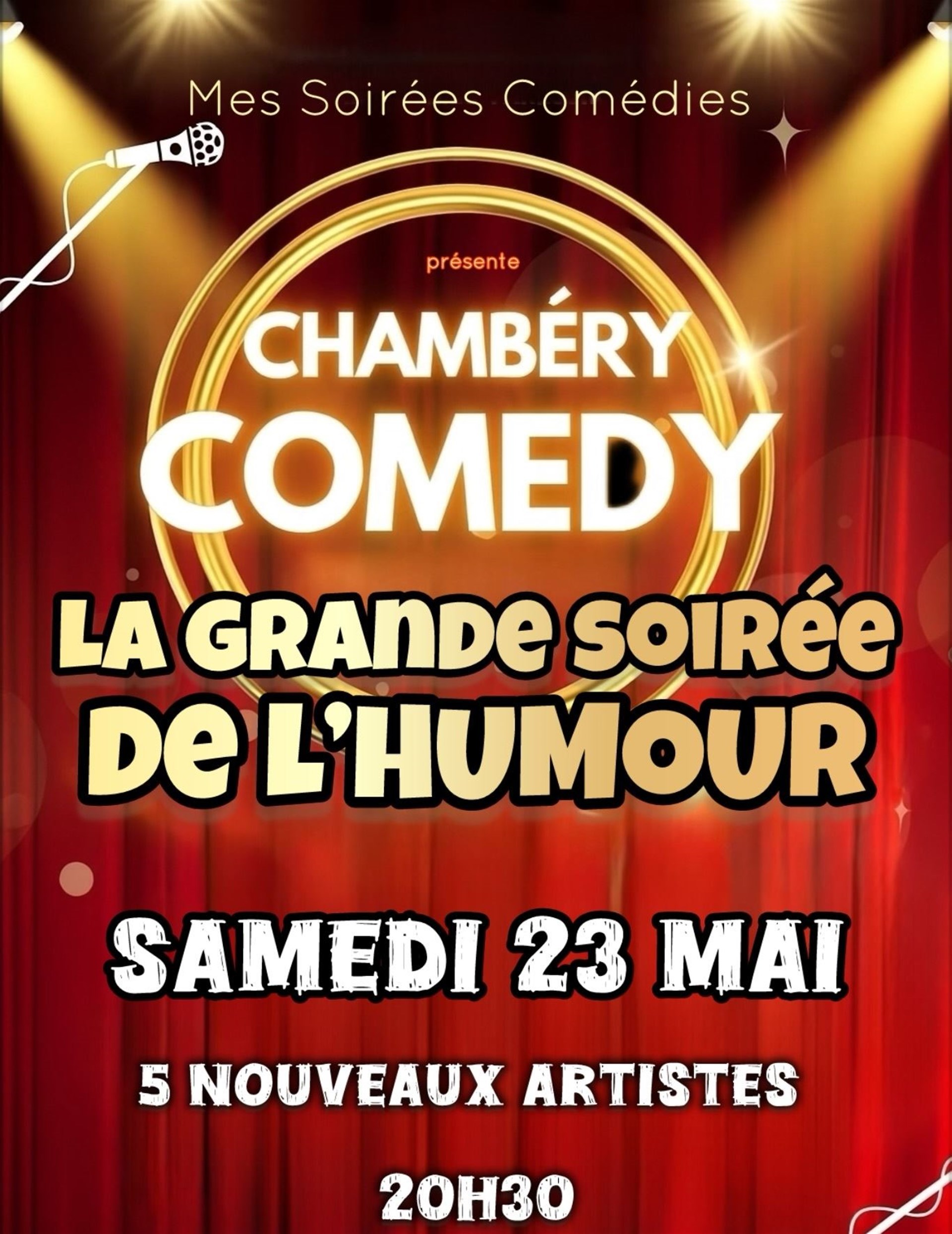 Chambéry Comedy : la soirée de l'humour