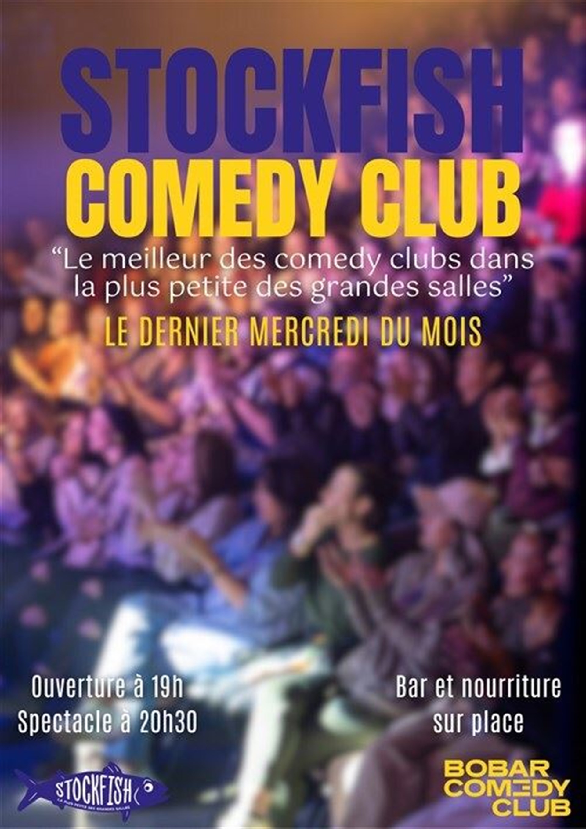 Le Stockfish Comedy Club by Bobar Comedy Club