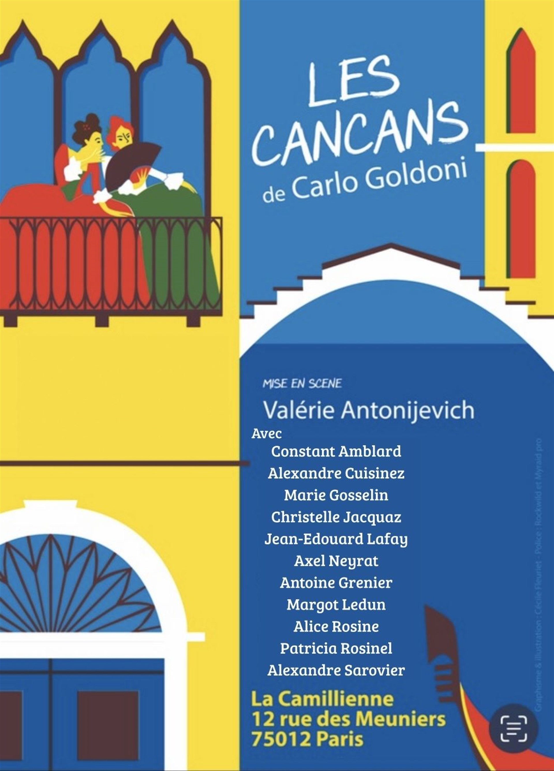 Les Cancans de Carlo Goldoni