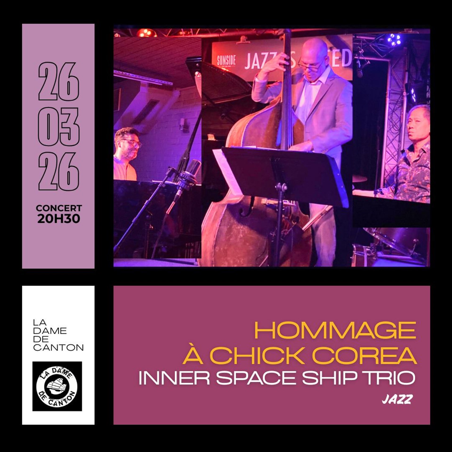 Hommage à Chick Corea avec Inner Space Ship Trio