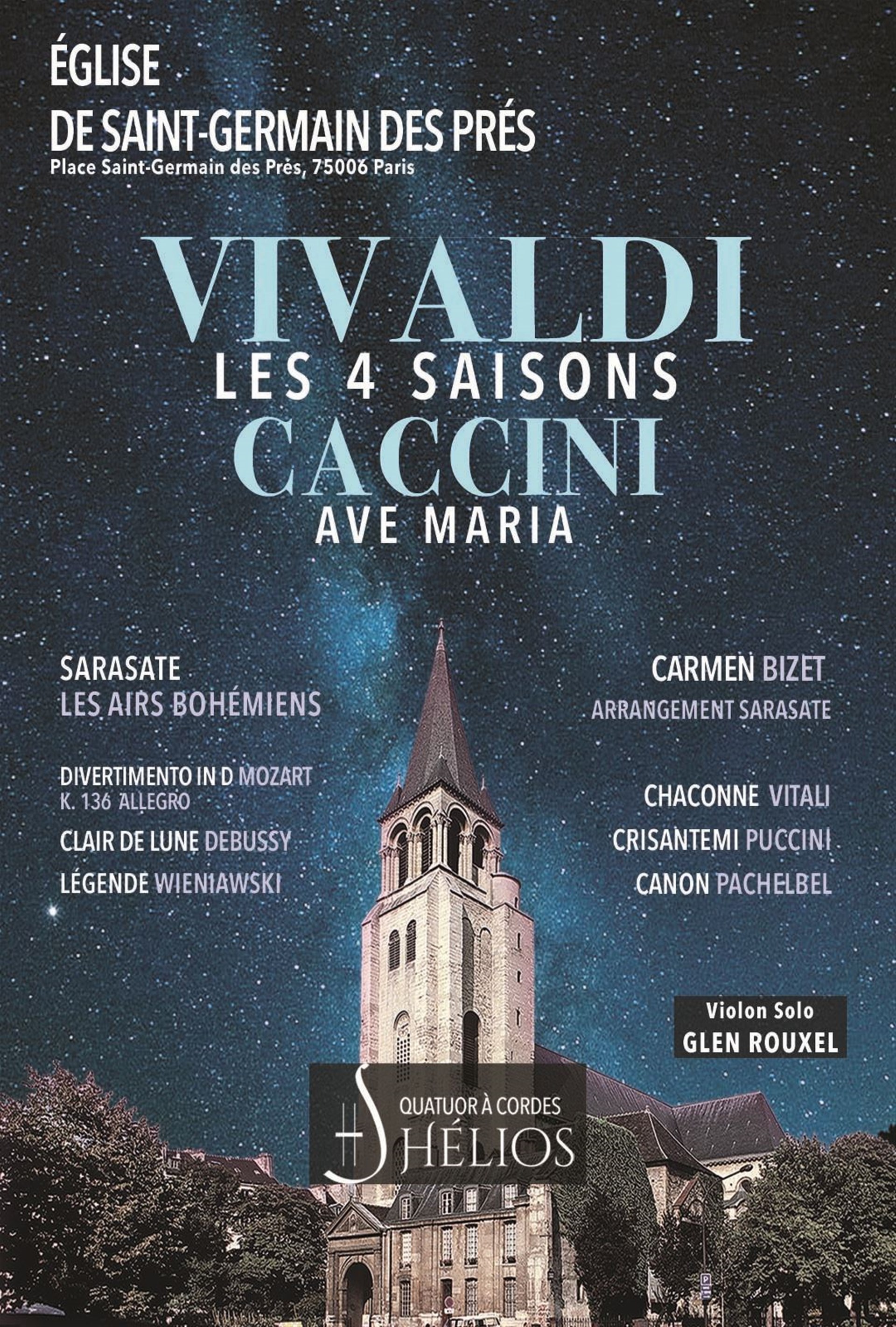 Les 4 Saisons de Vivaldi, Ave Maria et Célèbres Concertos