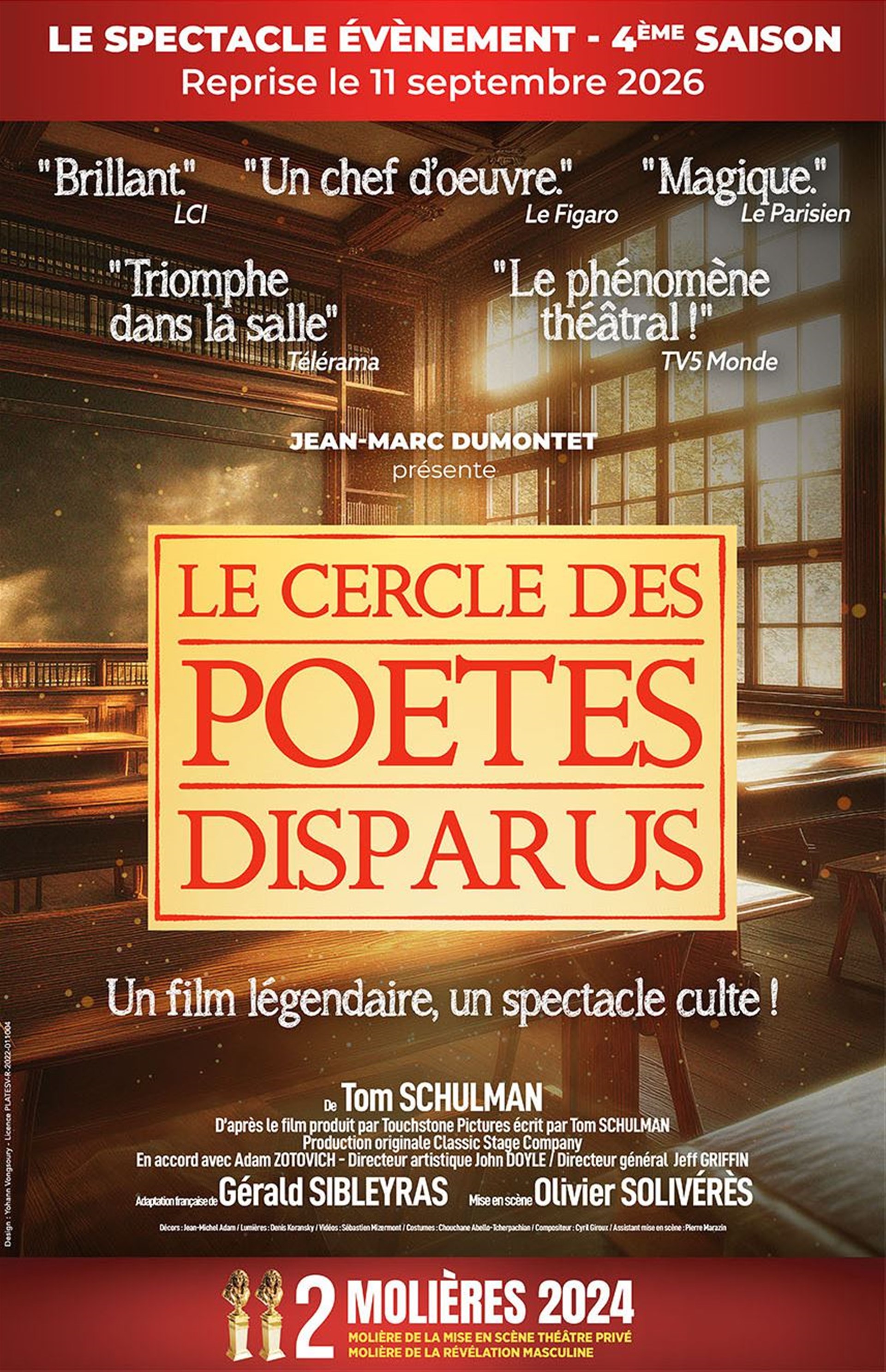 Le cercle des poètes disparus