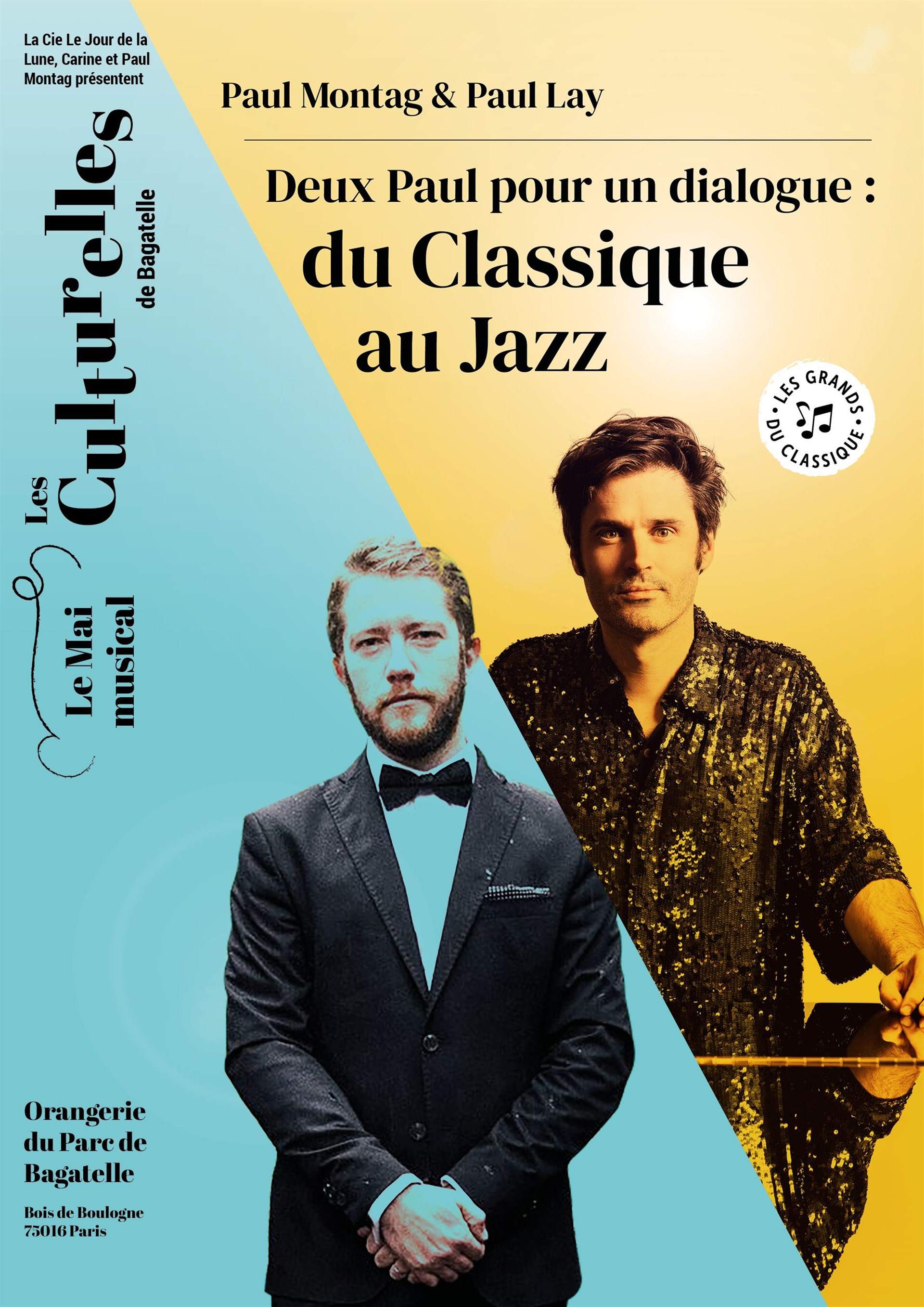 Paul Montag & Paul Lay – Deux Paul pour un dialogue : du Classique au Jazz