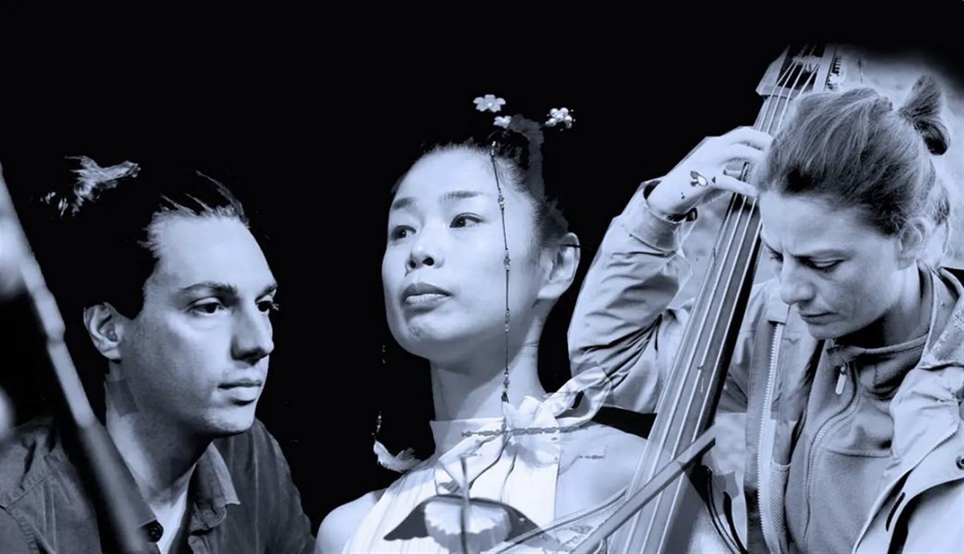 Aoï Trio : Boris Lamerand, Fumie Hihara Koto et Alexandra Lanciaux