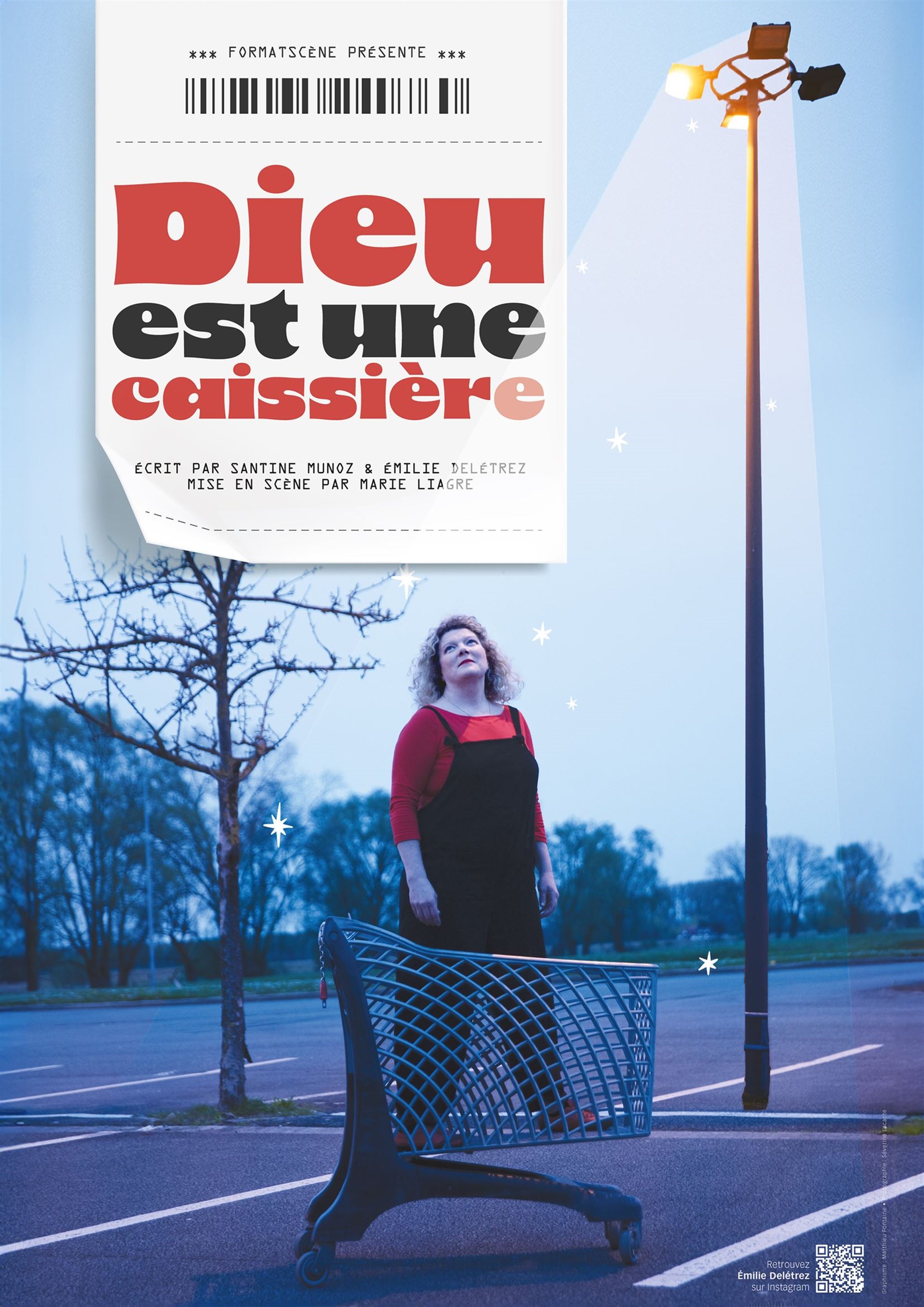 Emilie Deletrez dans Dieu est une caissière