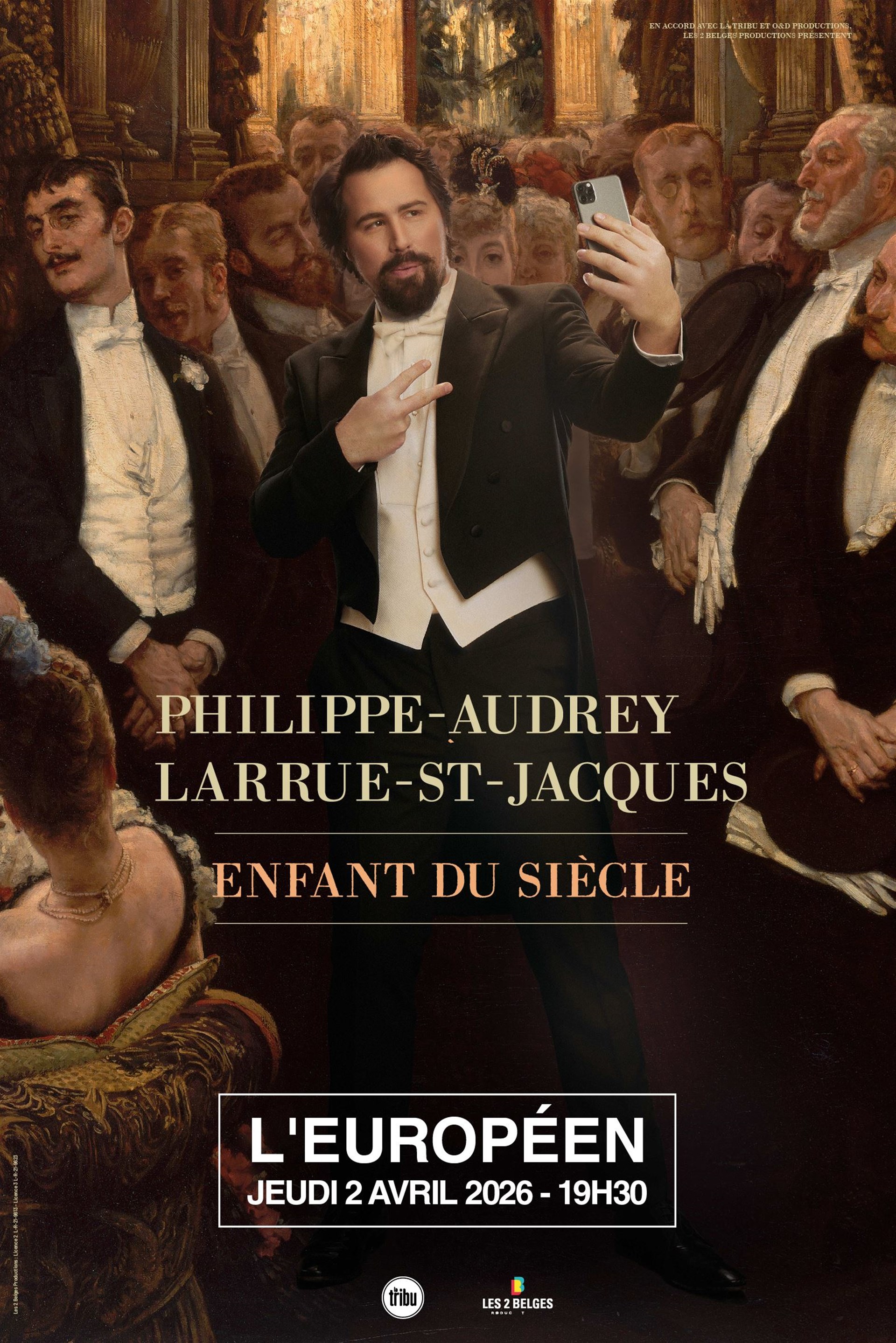 Philippe-Audrey Larrue-St-Jacques dans Enfant du siècle