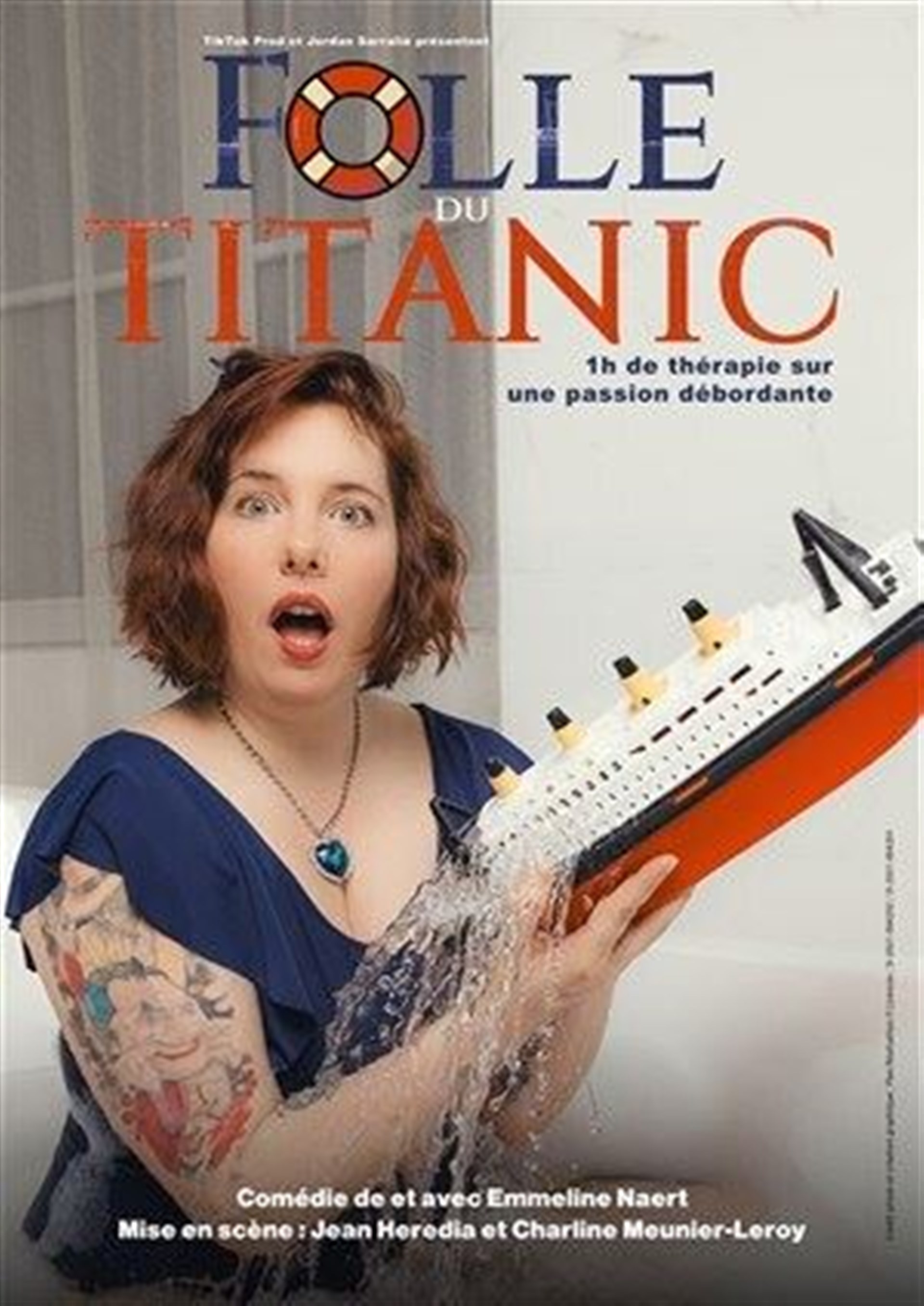 Emmeline Naert dans Folle du Titanic