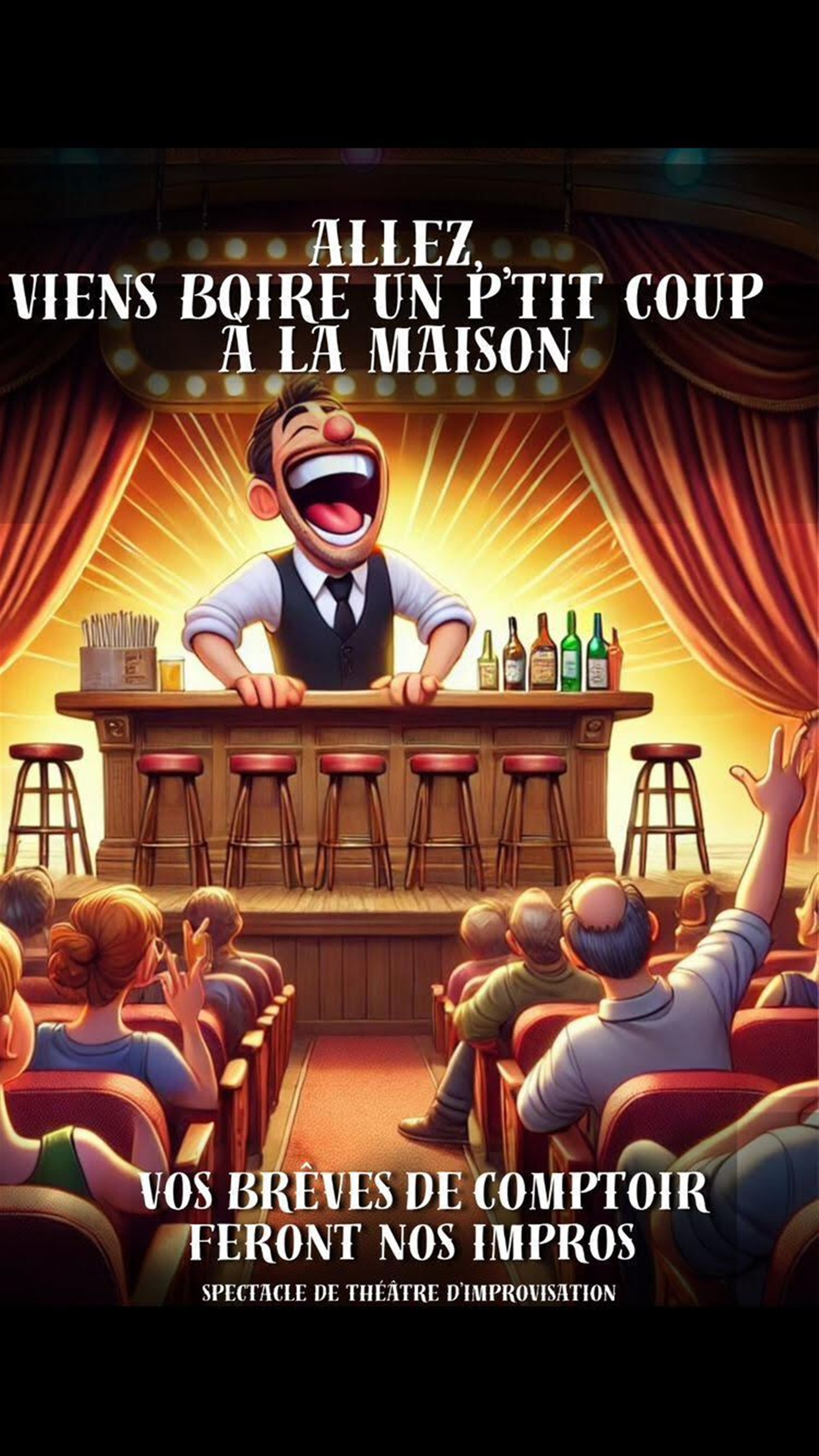 Allez, viens boire un p'tit coup à la maison
