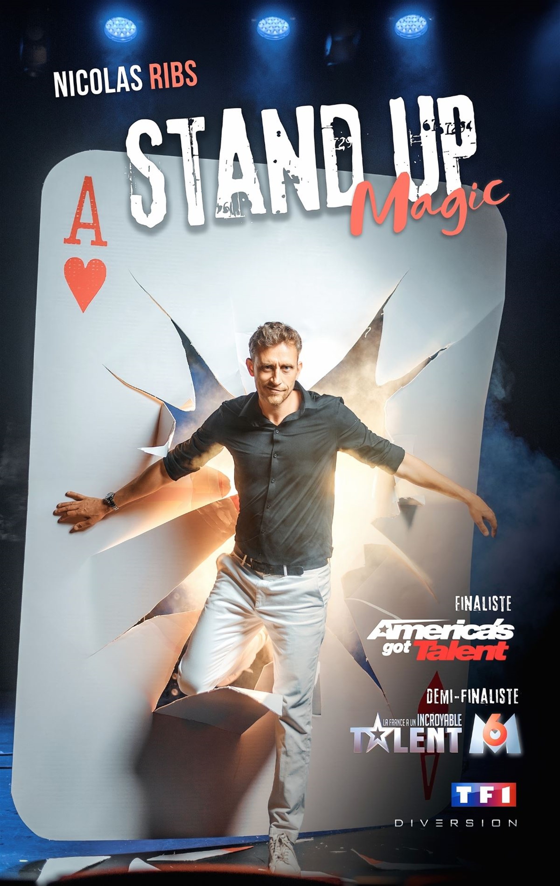 Nicolas Ribs dans Stand Up Magic
