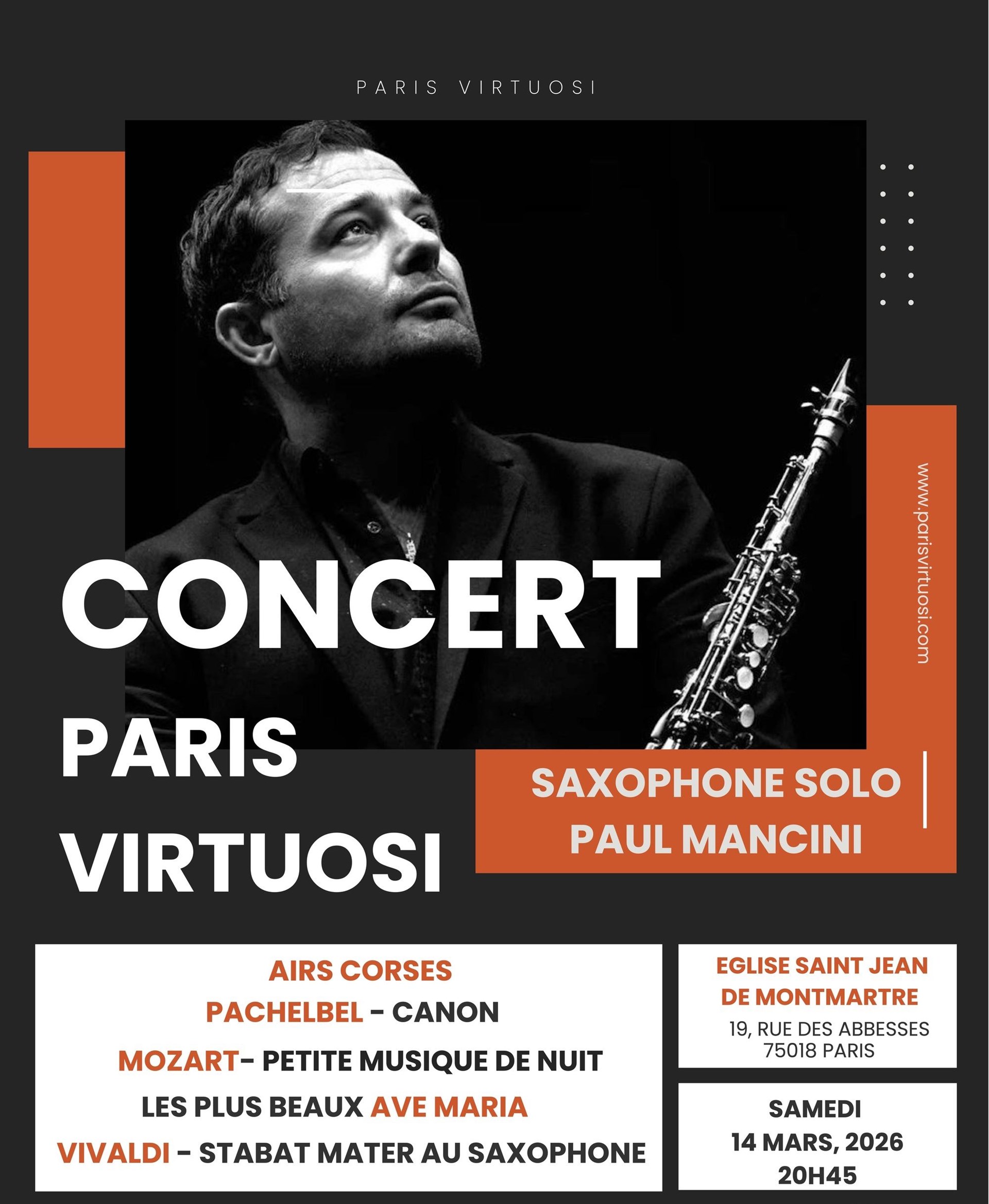 Concert Paris Virtuosi Paul Mancini