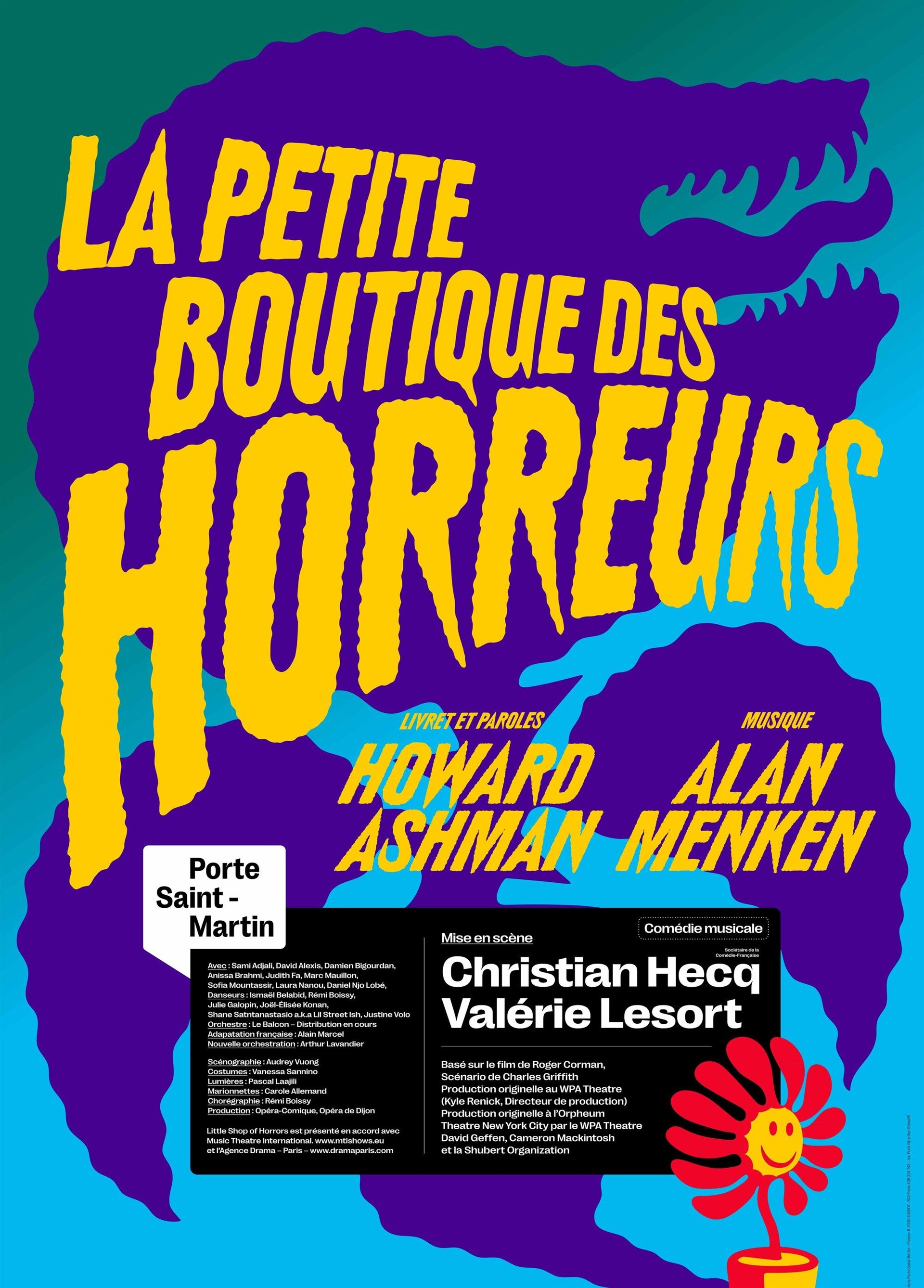 La Petite Boutique des Horreurs - Théâtre de la Porte Saint Martin