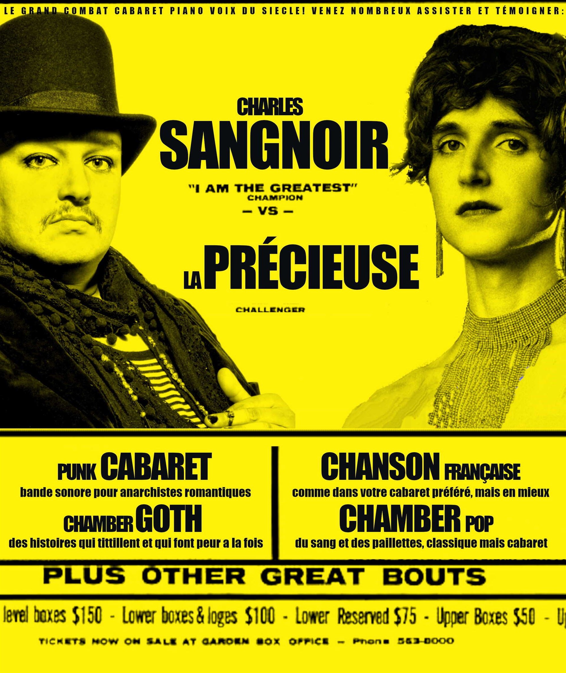 Charles Sangnoir VS La Précieuse