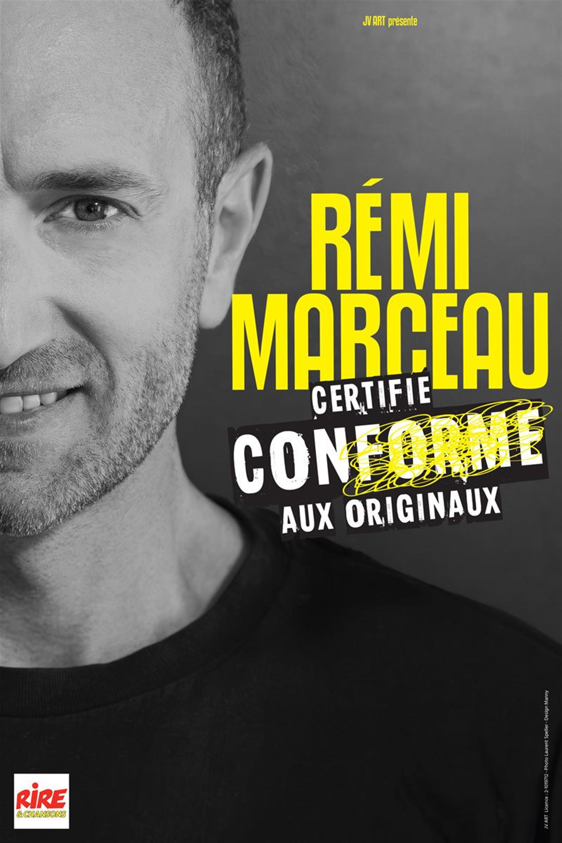 Rémi Marceau dans Certifié conforme aux originaux