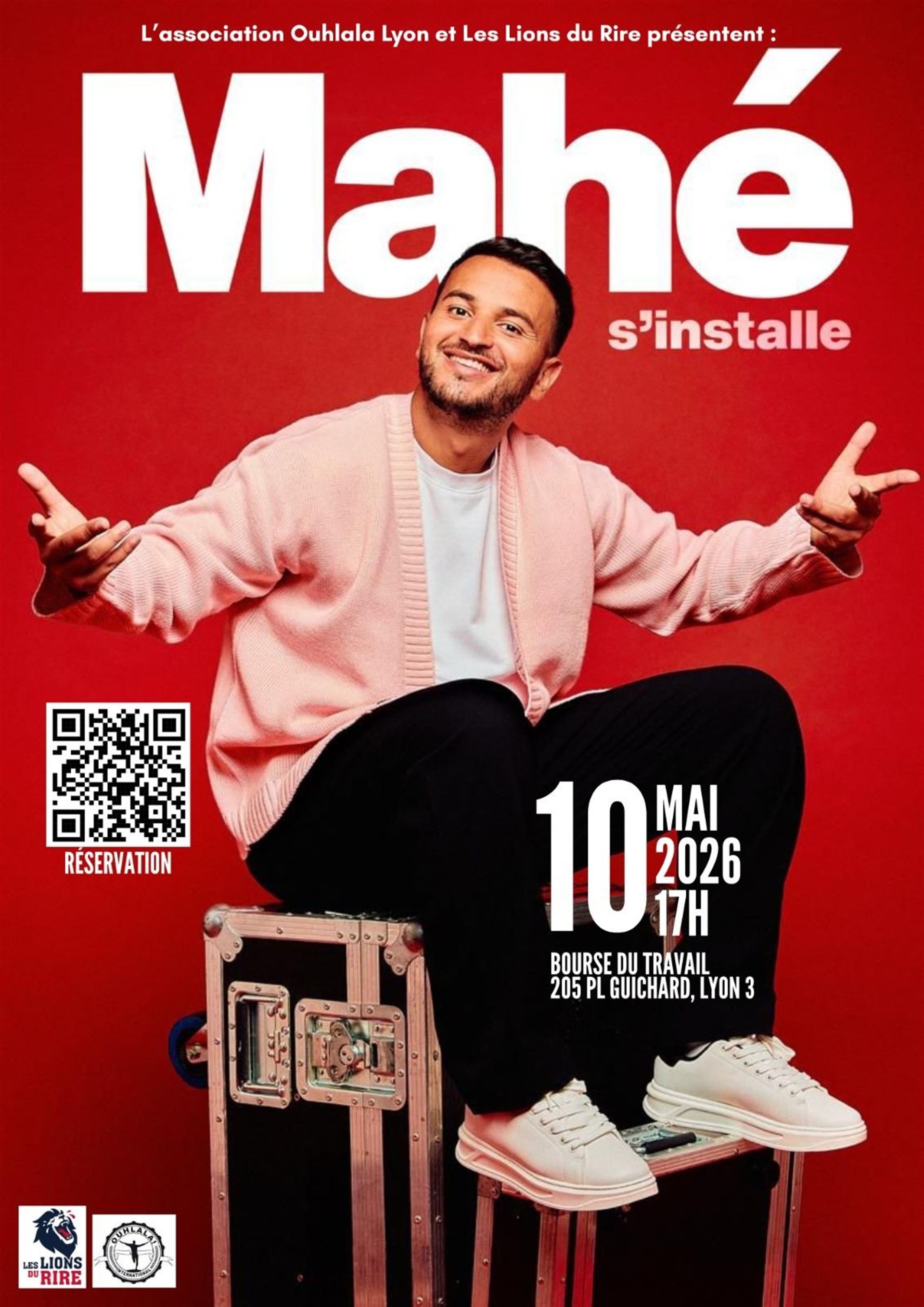 Mahé s'installe au Festival les lions du rire