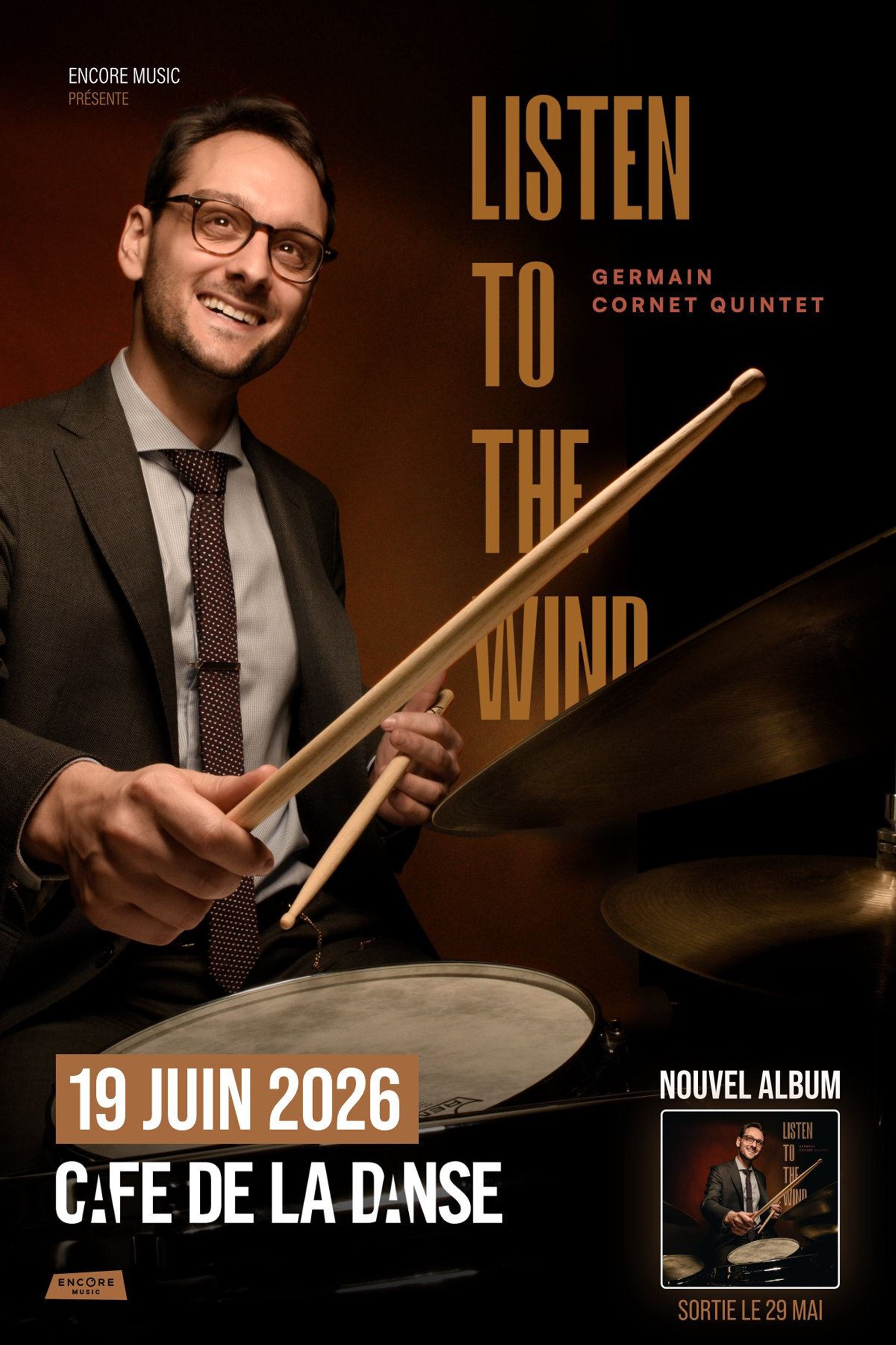Germain Cornet Quintet : Listen to the Wind