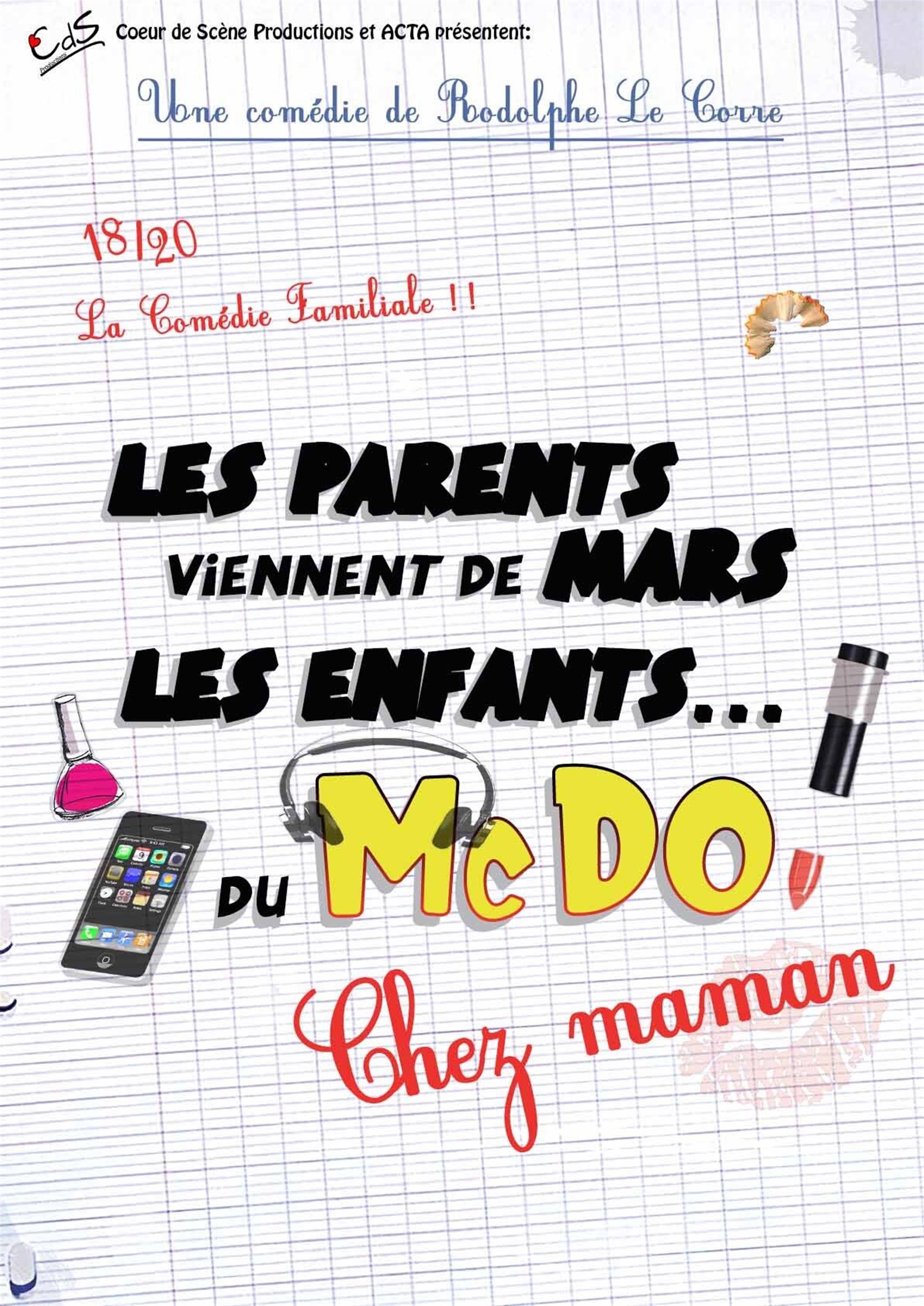 Les parents viennent de Mars, les enfants du McDo Chez Maman