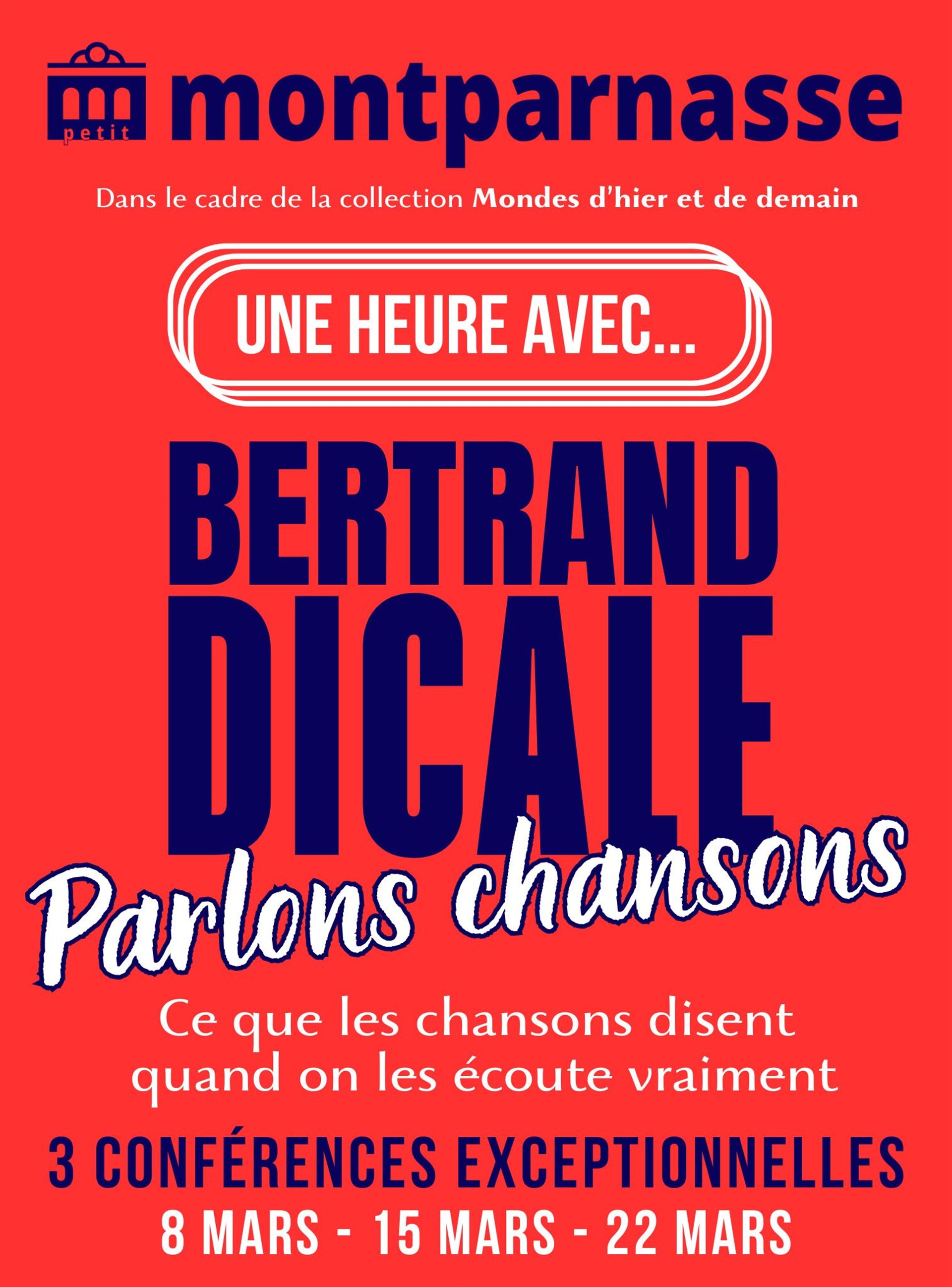 Une heure avec Bertrand Dicale : Parlons chansons
