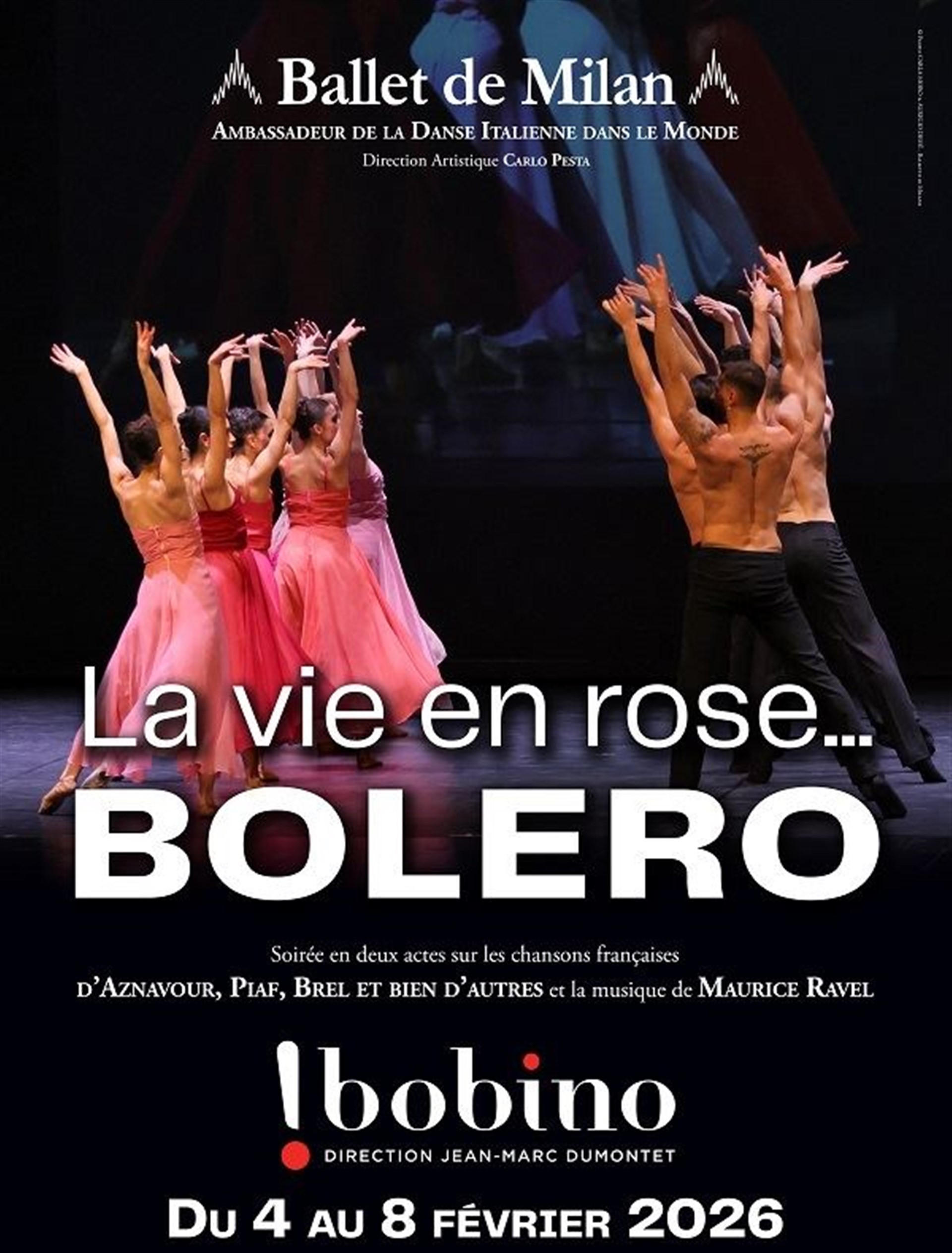 Le Ballet de Milan : La vie en rose... Bolero