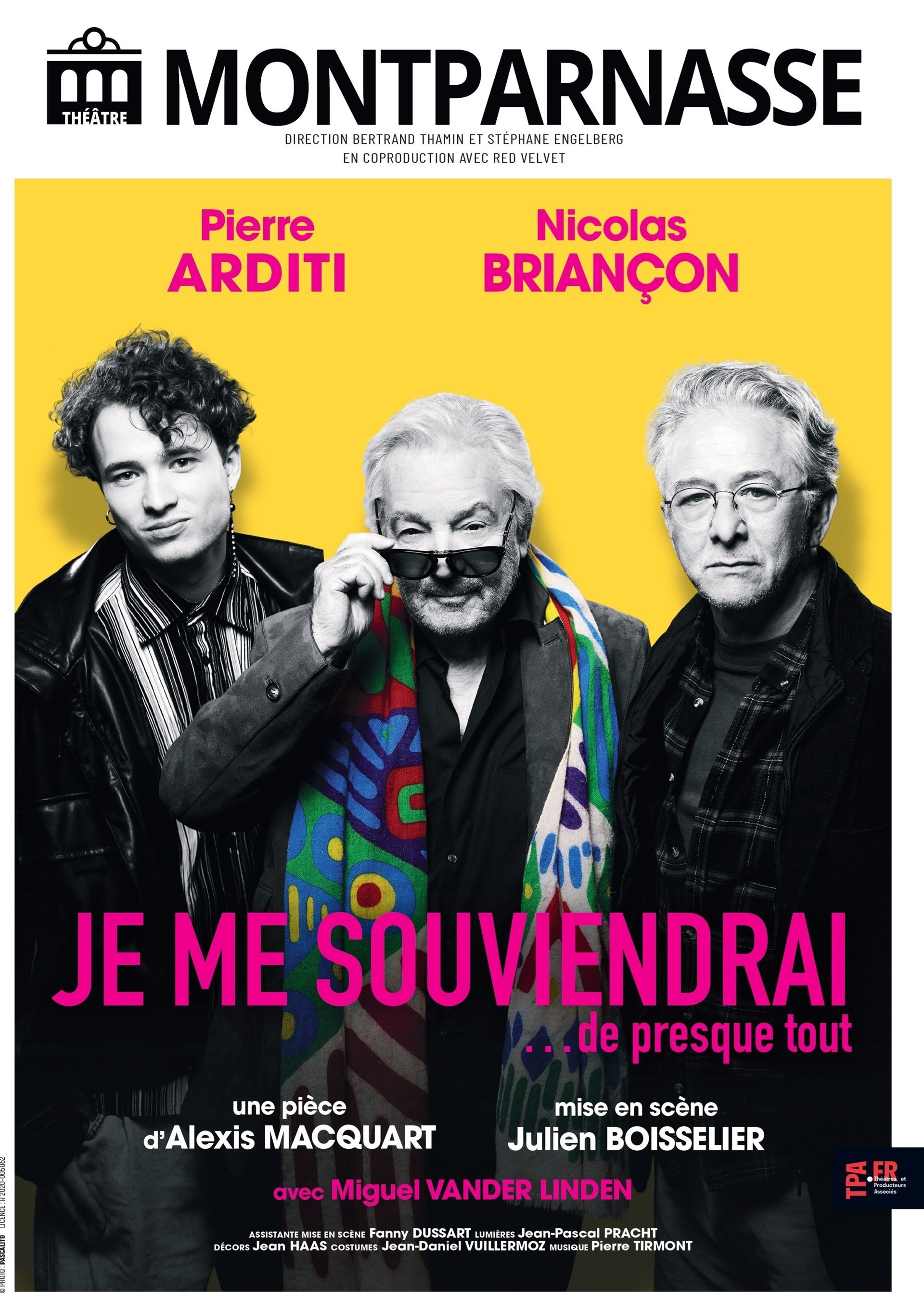 Je me souviendrai de presque tout avec Pierre Arditi