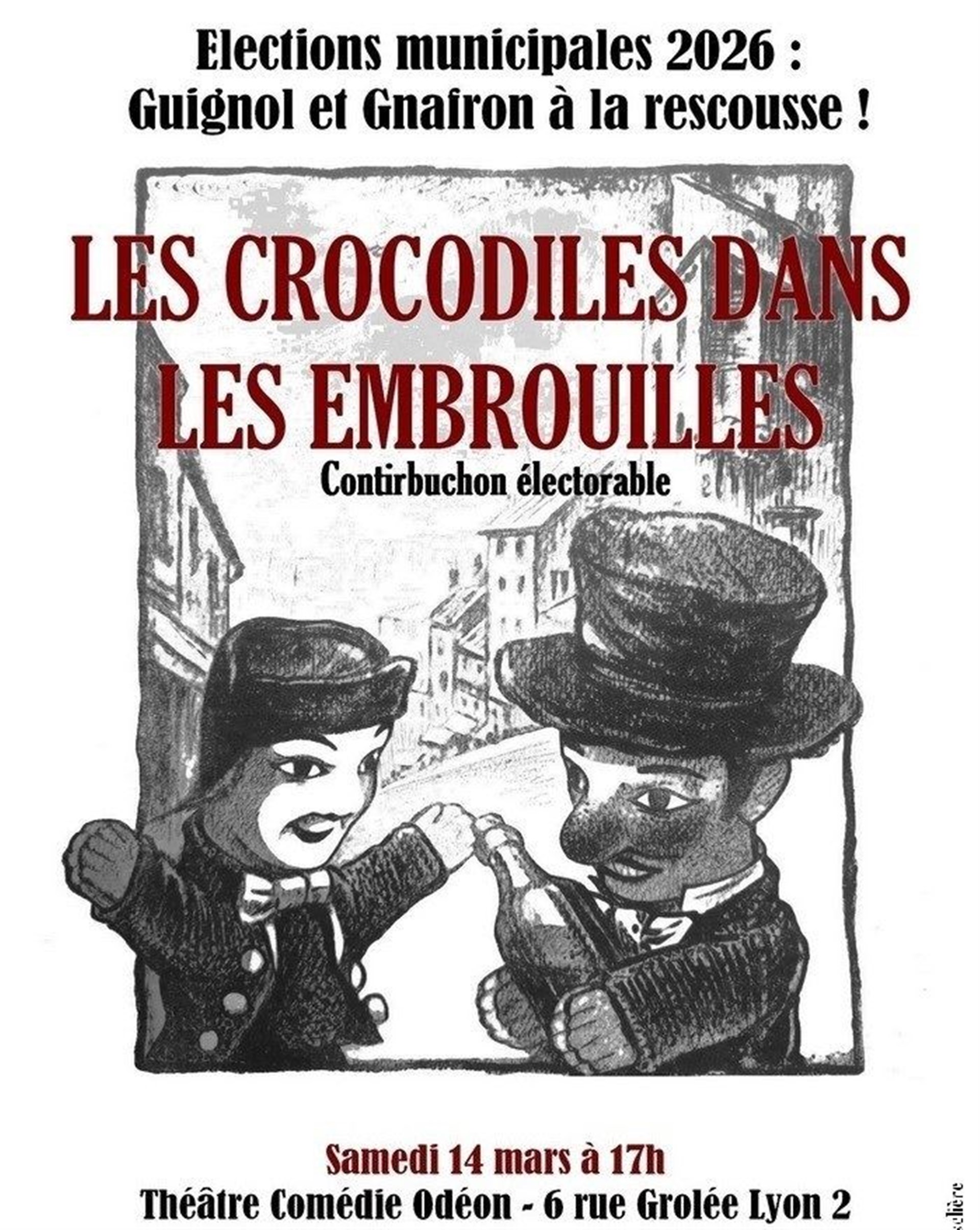 Les crocodiles dans les embrouilles