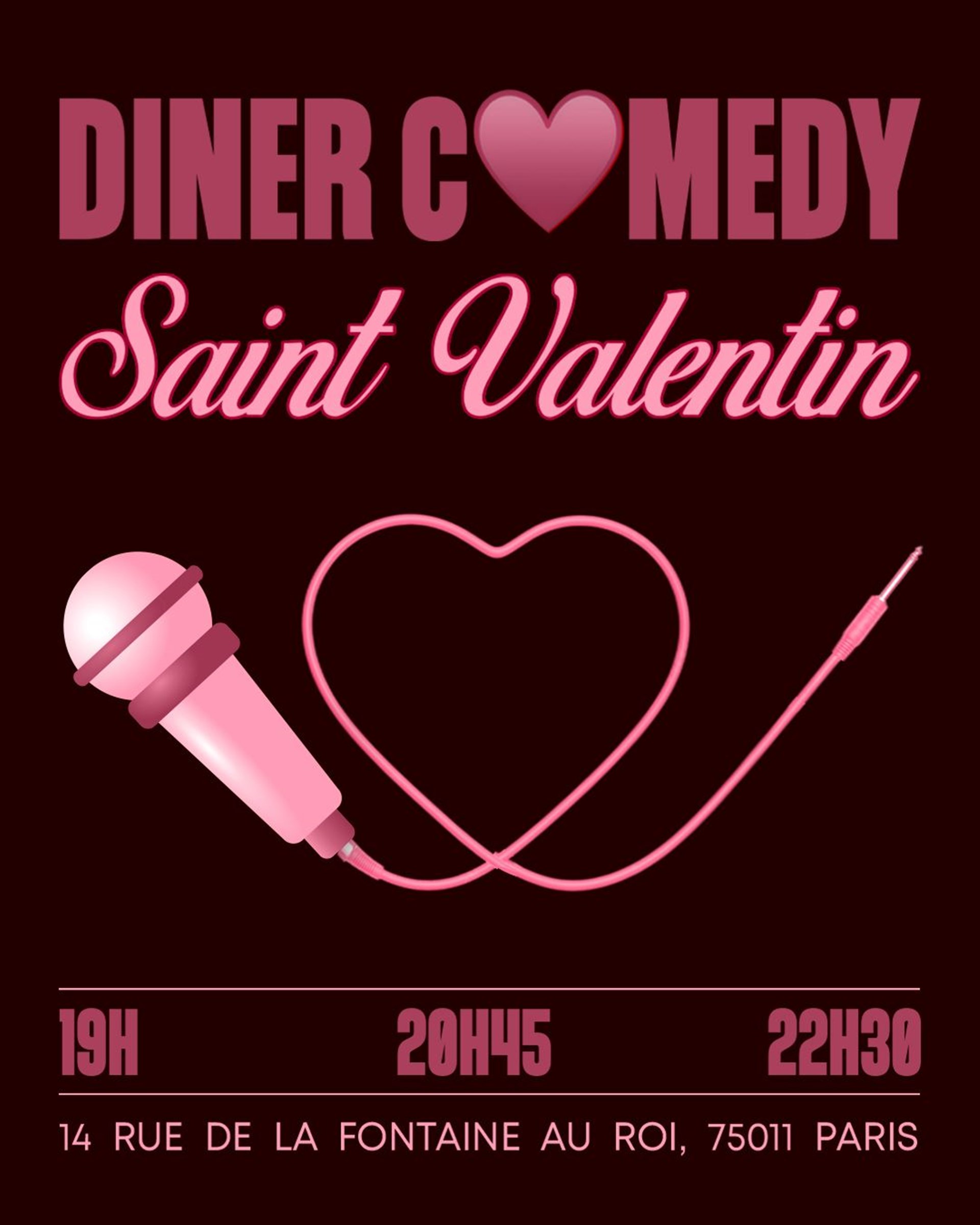 Paname Diner Comedy   Spécial Saint Valentin