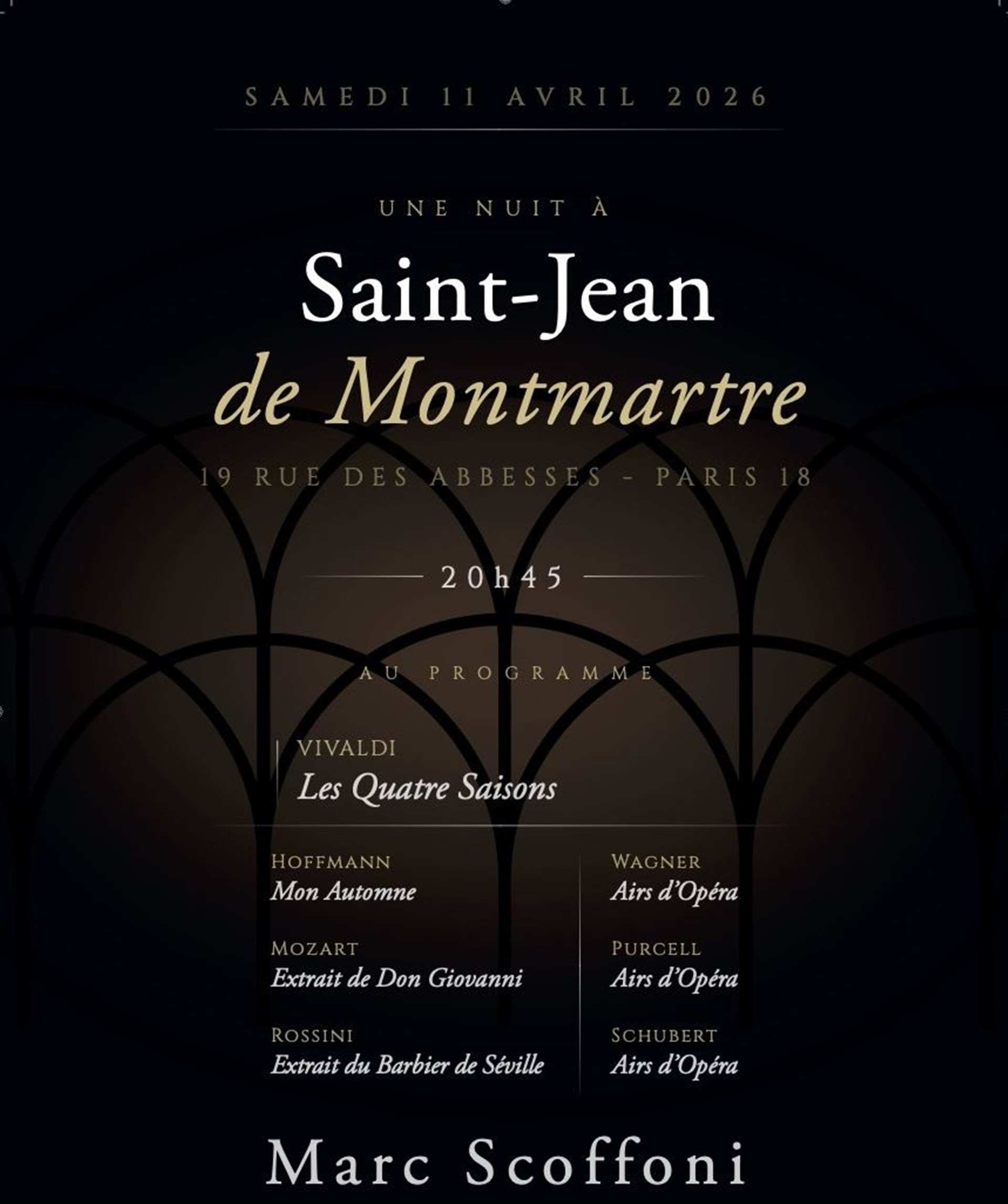Une nuit à Saint-Jean de Montmartre