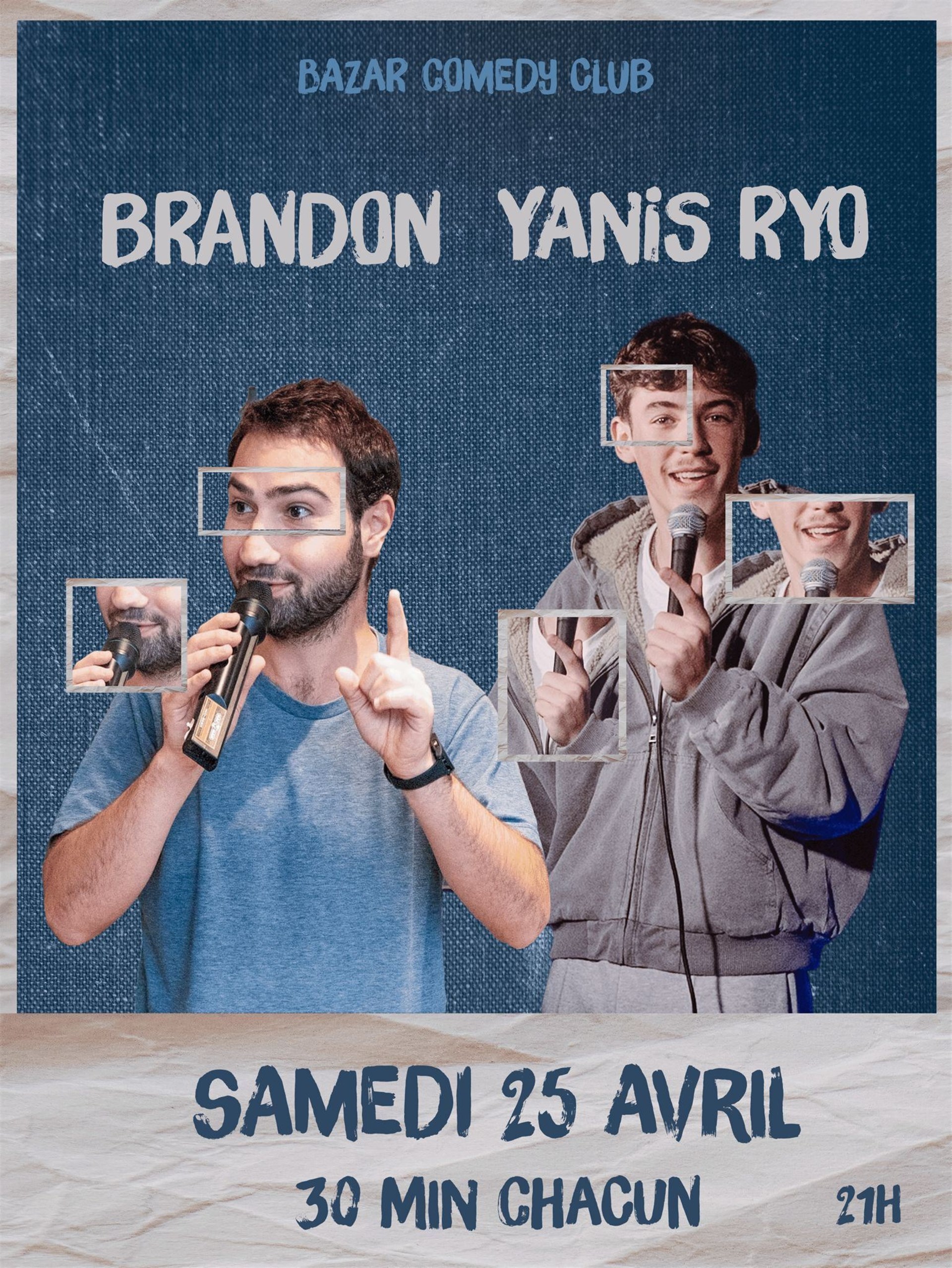 1h de blagues avec Brandon Nacass & Yanis Ryo