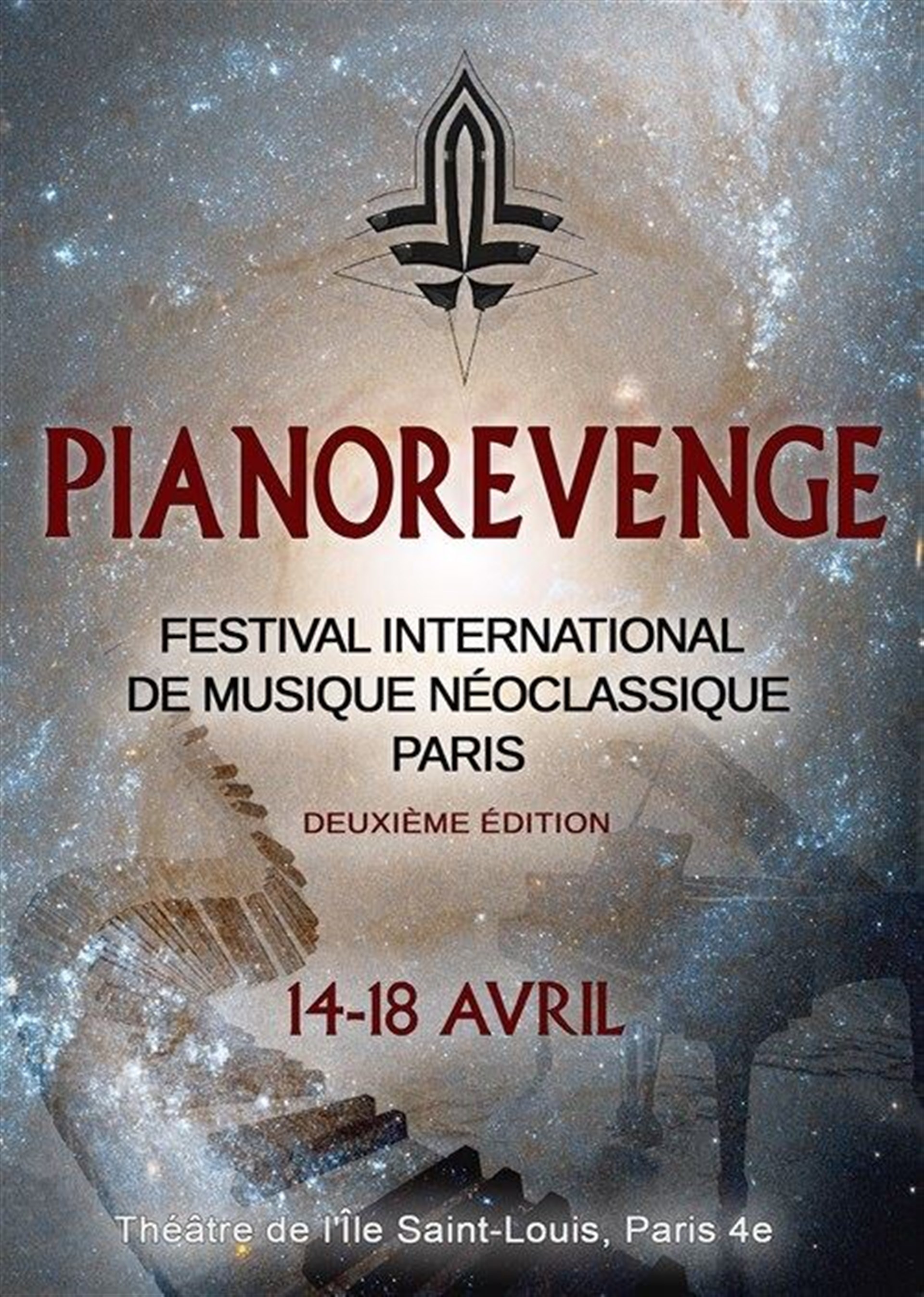 Piano Revenge Festival Paris 2ème édition Programme du samedi 18 avril à 21h