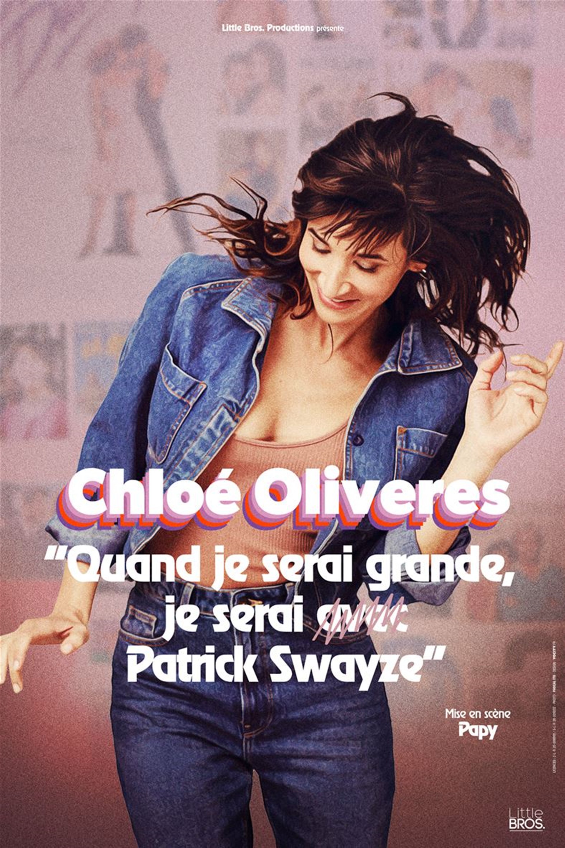 Chloé Oliveres dans Quand je serai grande je serai Patrick Swayze