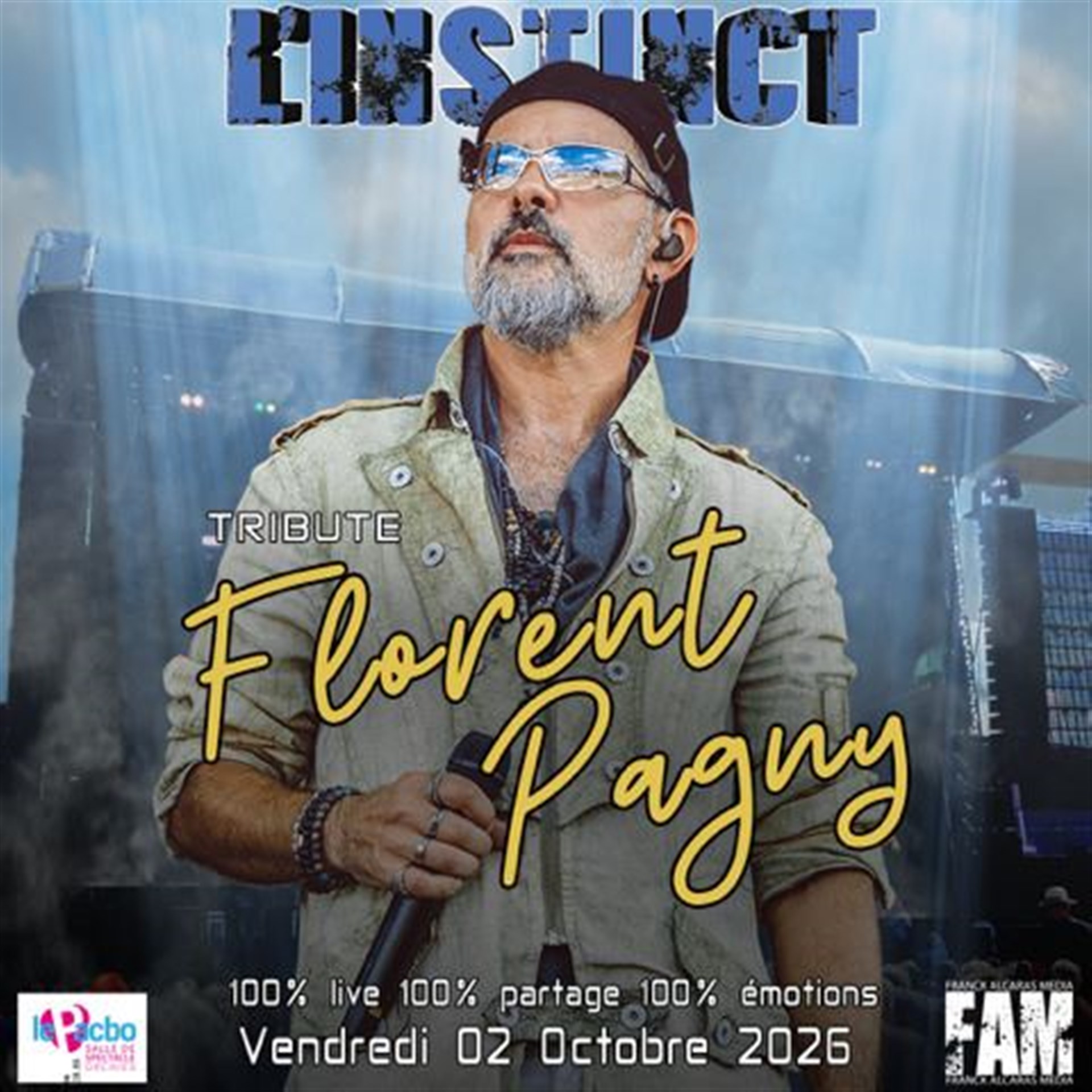 L'Instinct live - tribute Florent Pagny