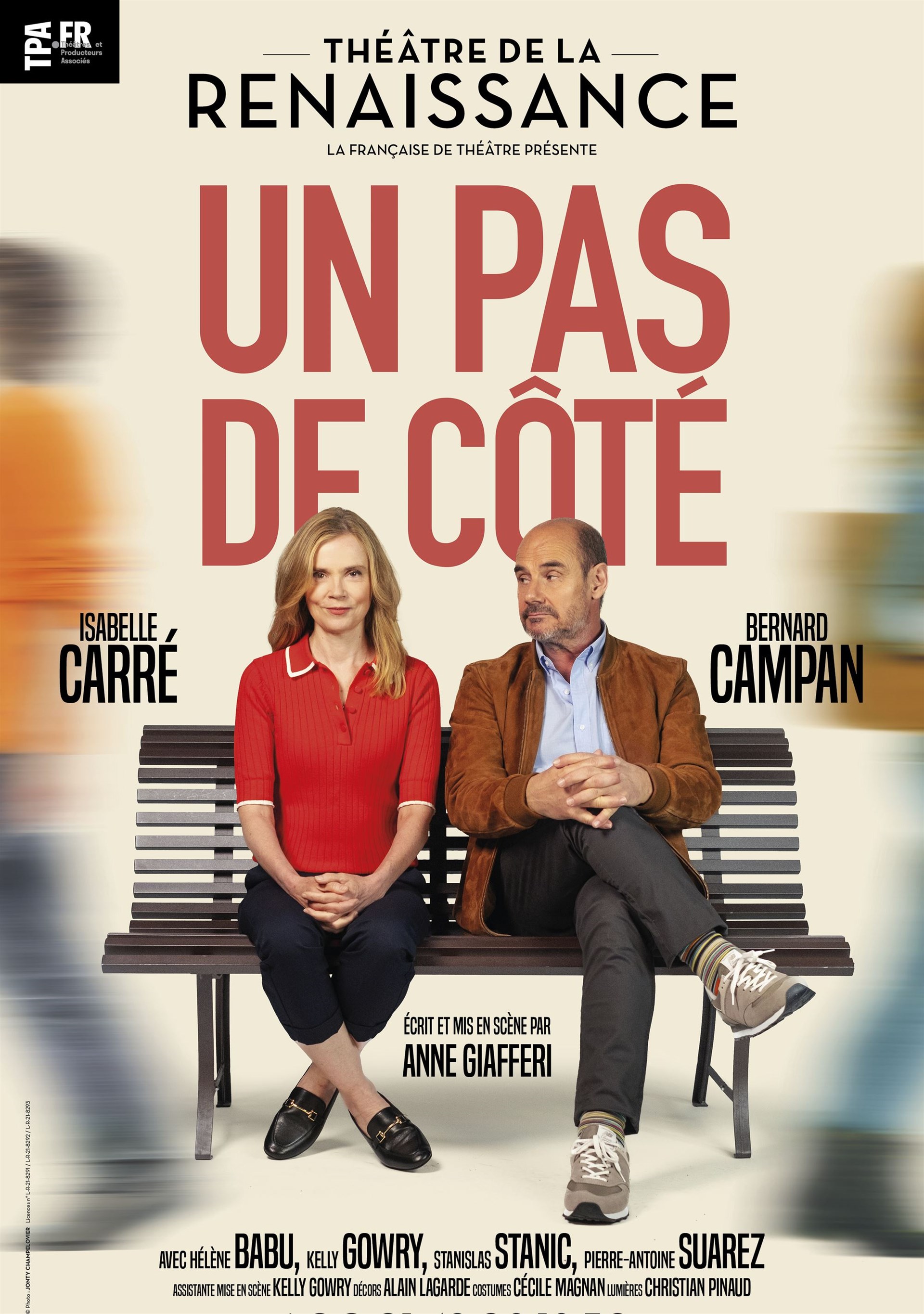 Un pas de côté avec Isabelle Carré et Bernard Campan