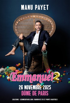 Event Manu Payet dans Emmanuel 2 Cover Image
