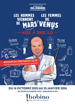 Event Les hommes viennent de Mars, les femmes de Vénus Cover Image